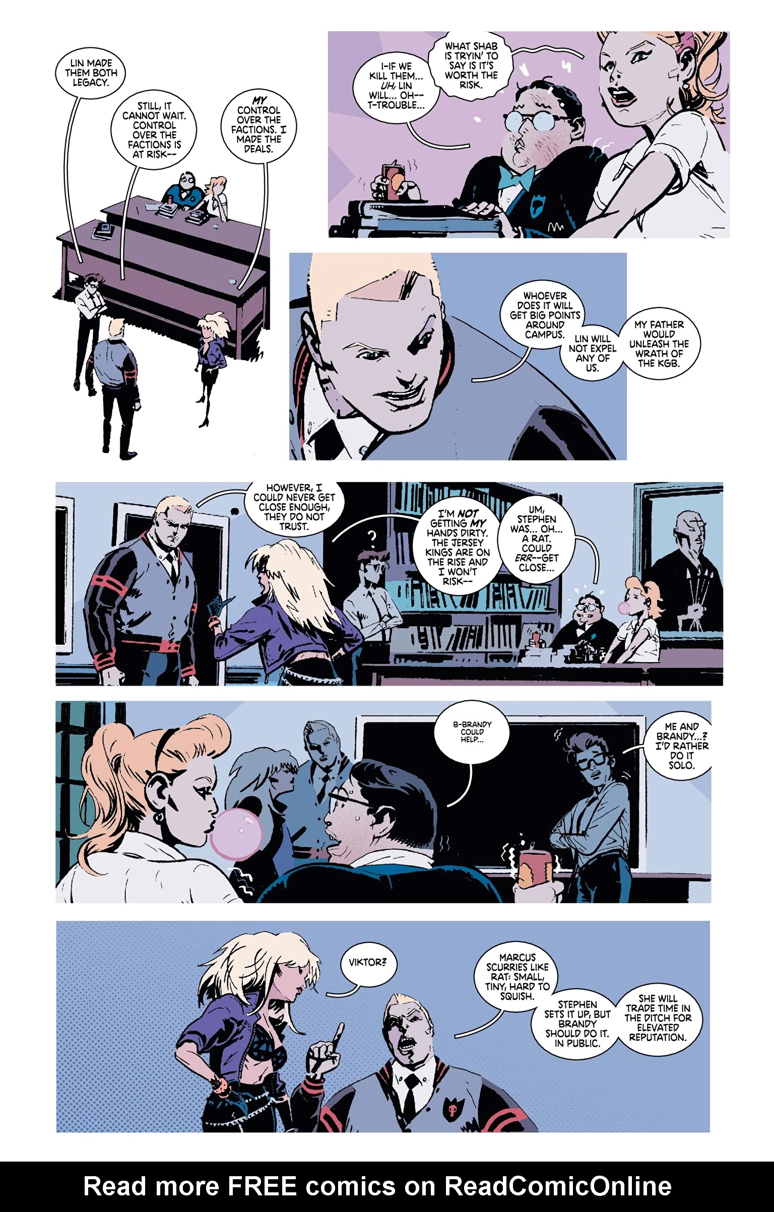 Read online Deadly Class comic -  Issue # _Deluxe Edition Teen Age Riot (Part 2) - 86