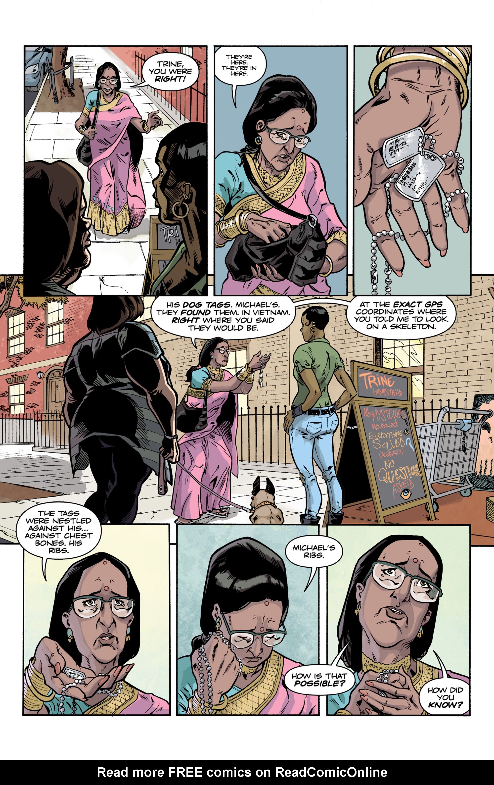 Read online Mystery Girl comic -  Issue #1 - 5