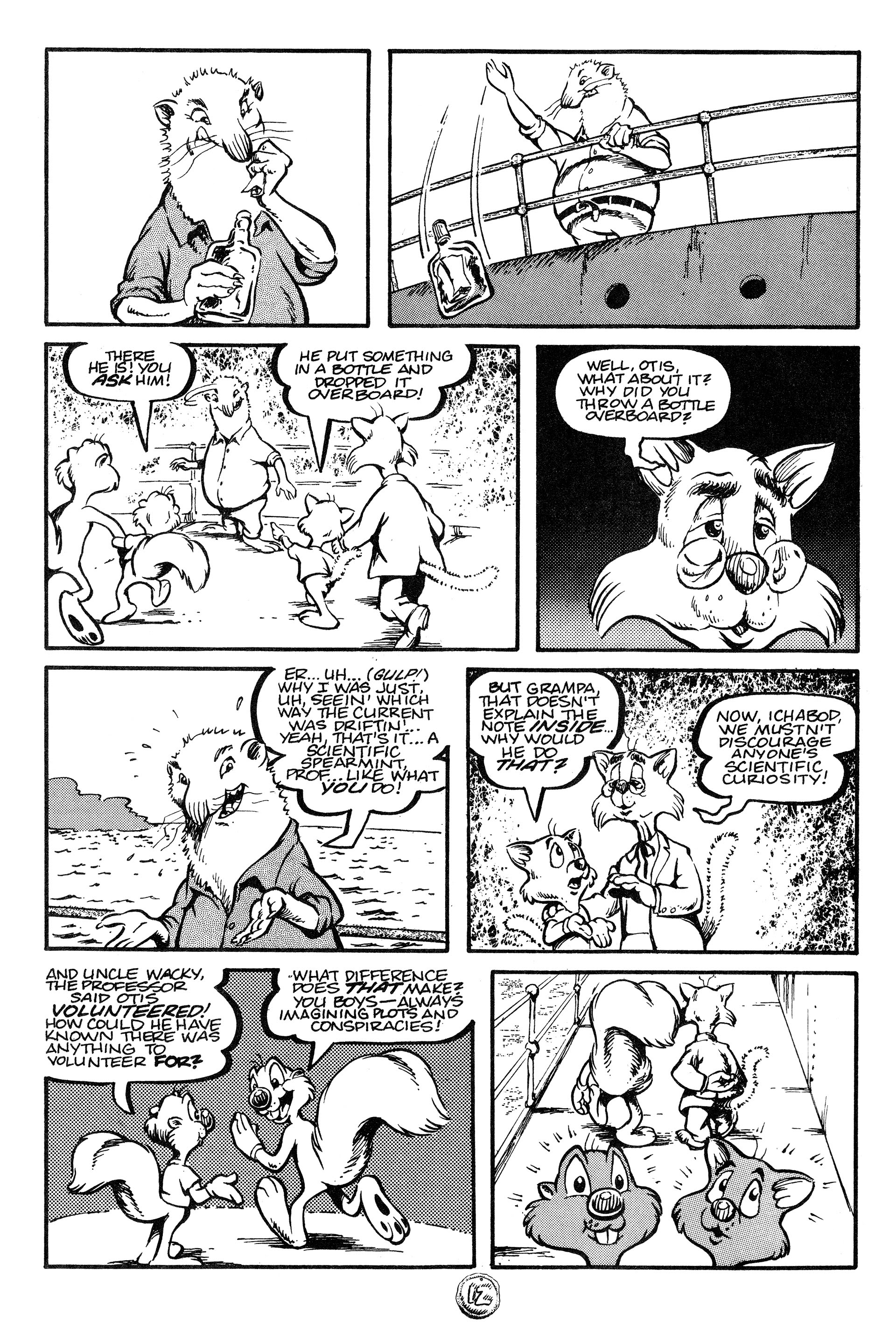 Read online Wacky Squirrel Summer Fun Special comic -  Issue # Full - 14