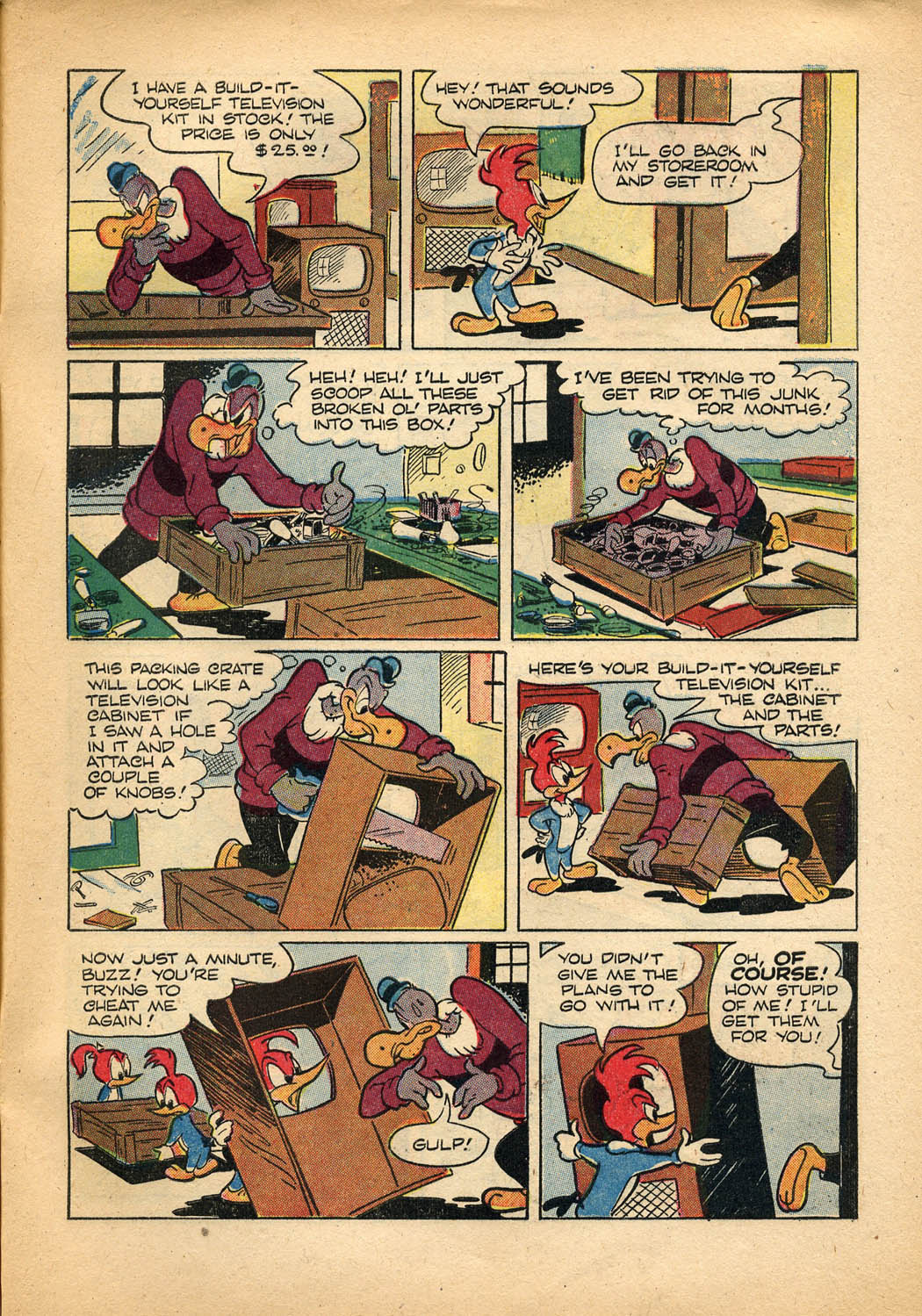 Read online Walter Lantz Woody Woodpecker (1952) comic -  Issue #27 - 31