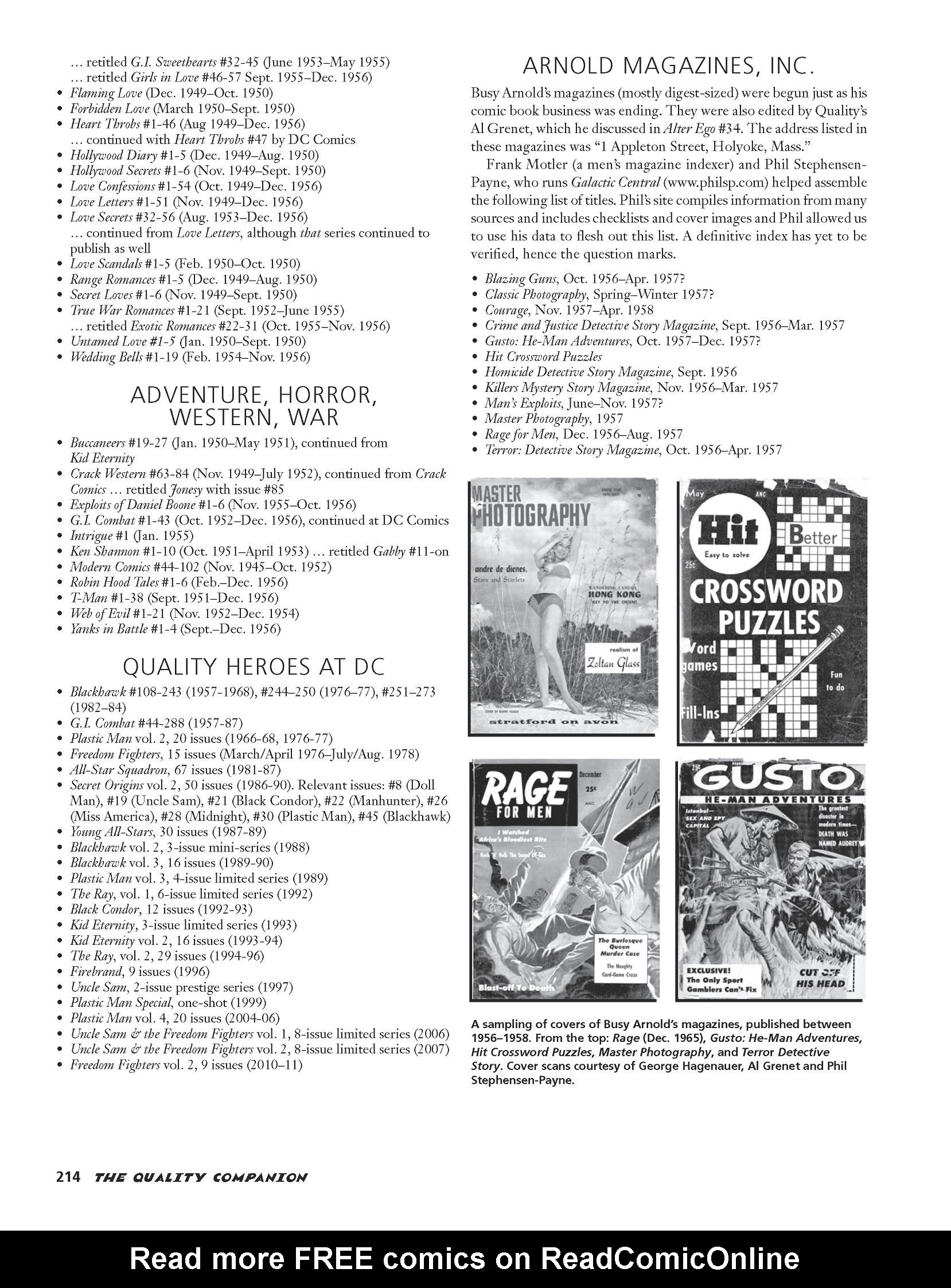 Read online The Quality Companion comic -  Issue # TPB (Part 3) - 81