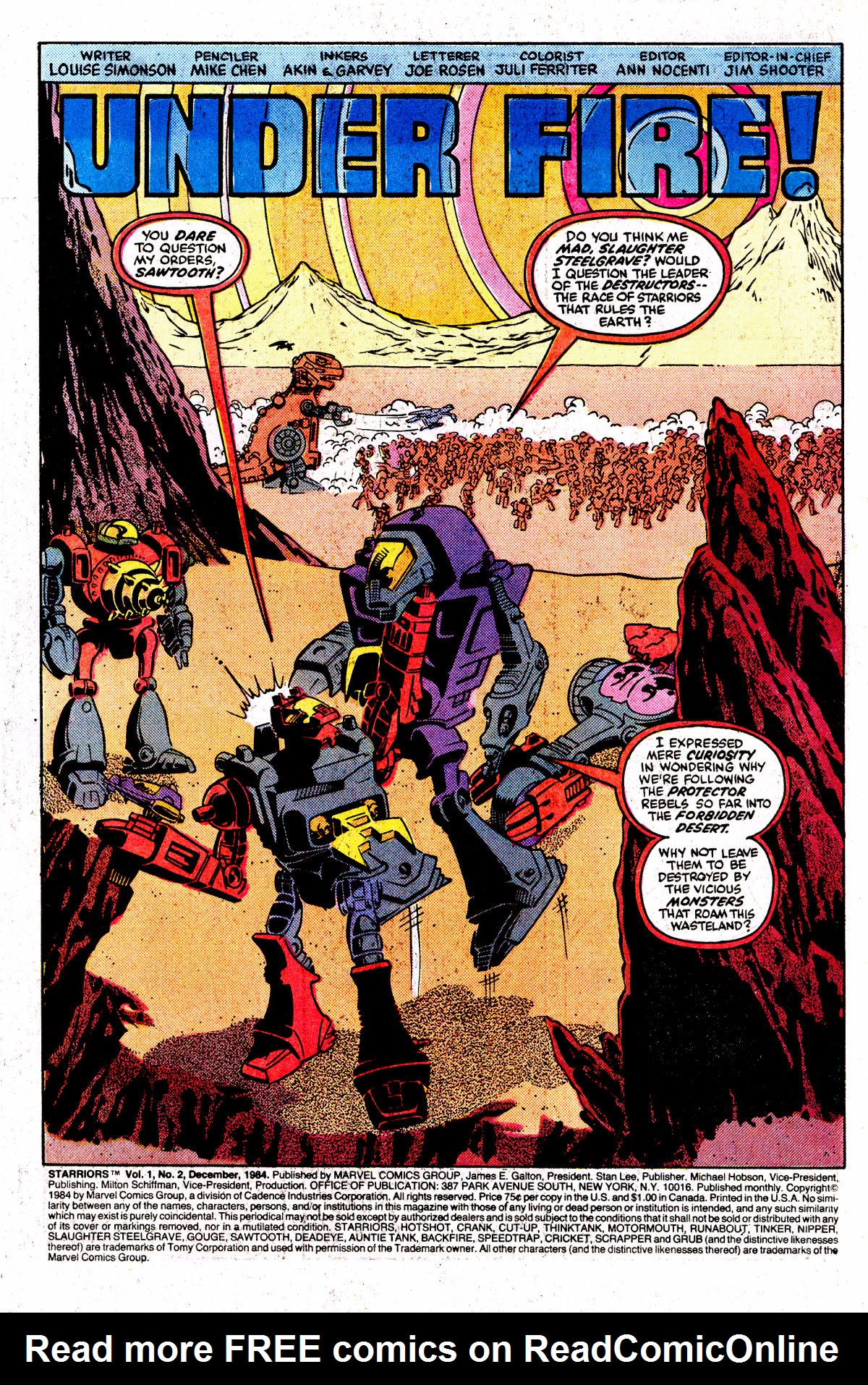 Read online Starriors comic -  Issue #2 - 3