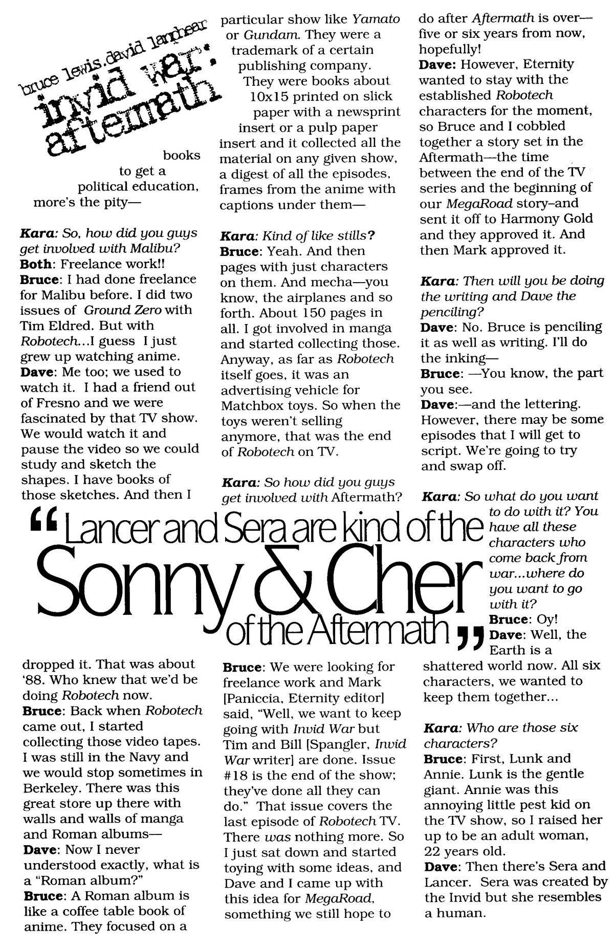 Read online Robotech: Return to Macross comic -  Issue #7 - 32