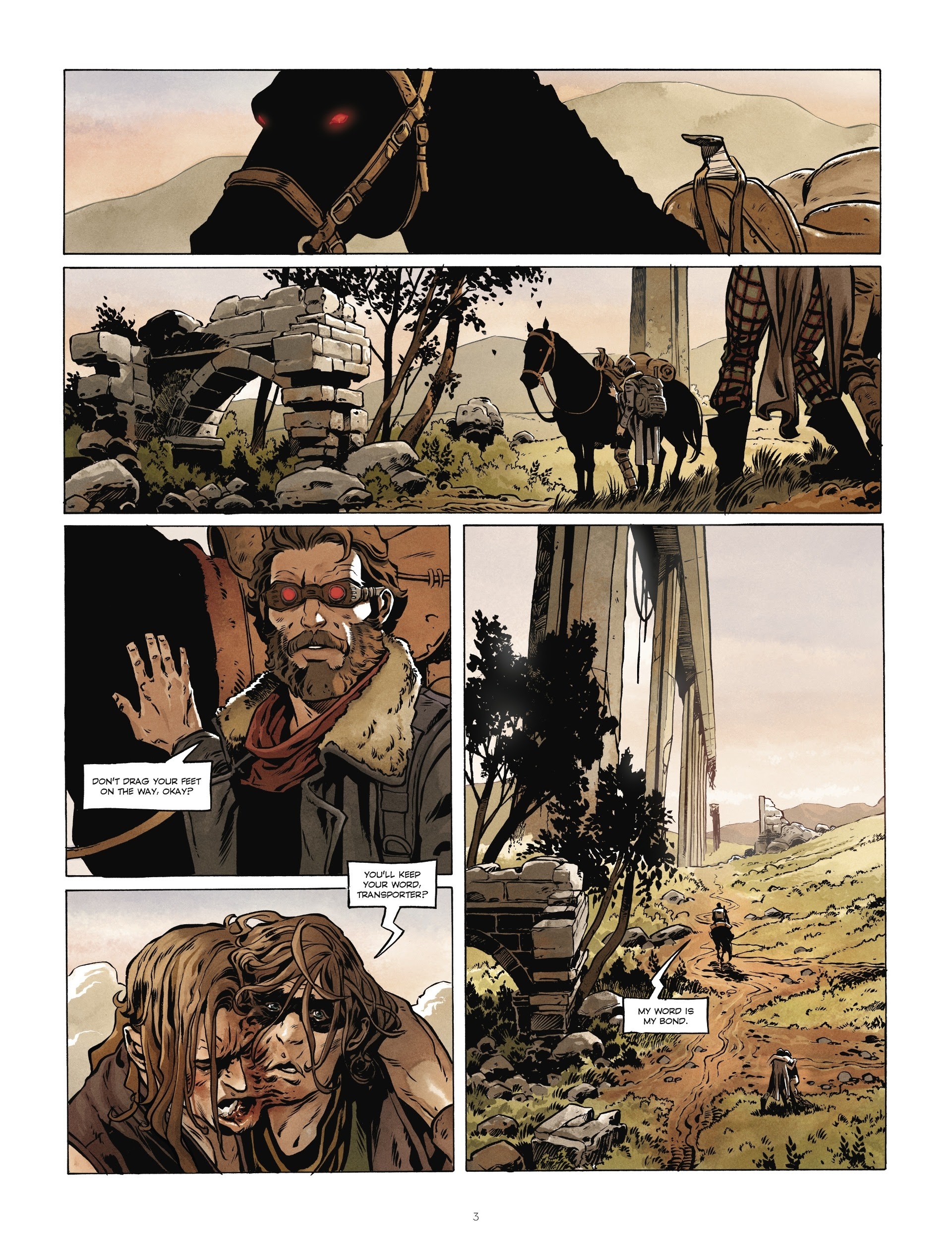 Read online The Transporter comic -  Issue #1 - 3