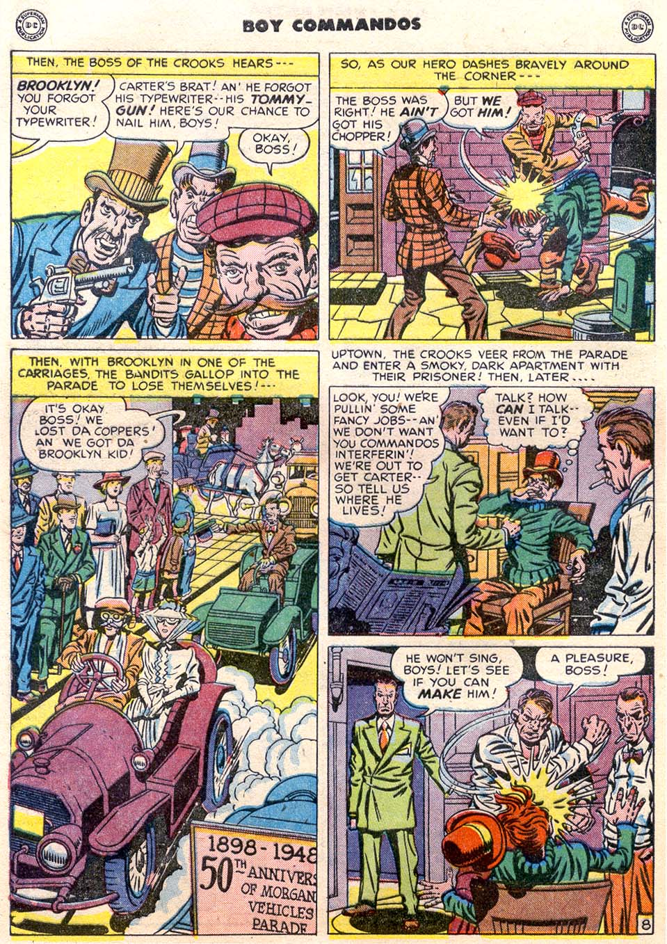 Read online Boy Commandos comic -  Issue #29 - 10