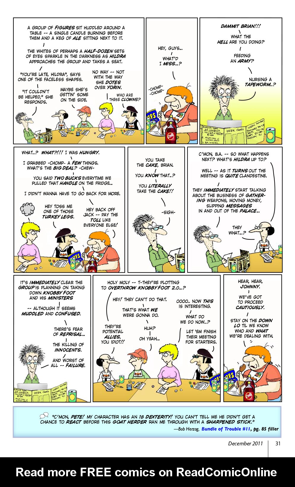 Read online Knights of the Dinner Table comic -  Issue #182 - 33