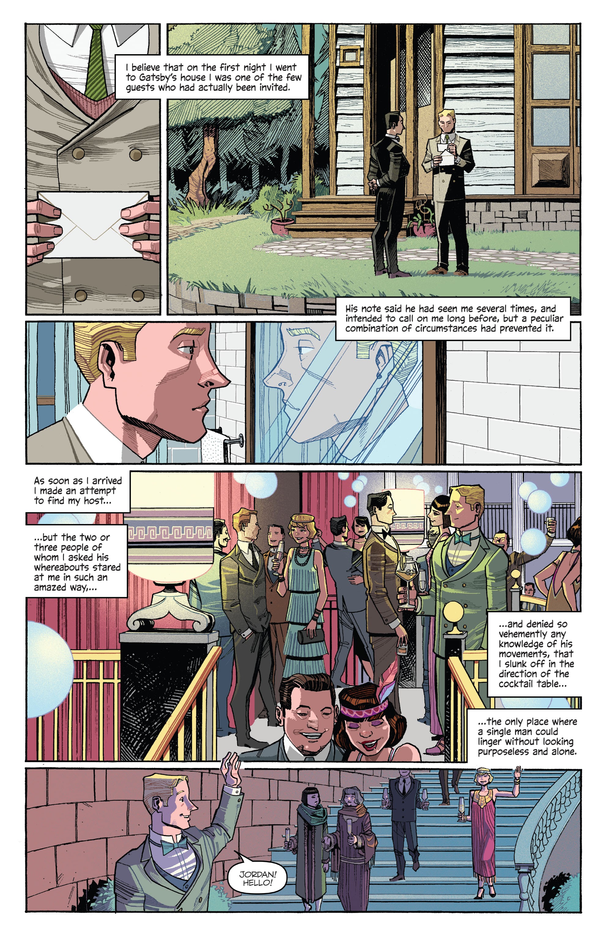 Read online The Great Gatsby comic -  Issue #2 - 15