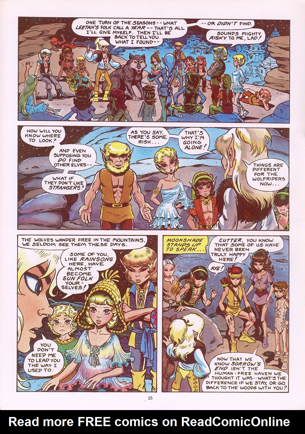 Read online ElfQuest (Starblaze Edition) comic -  Issue # TPB 2 - 35