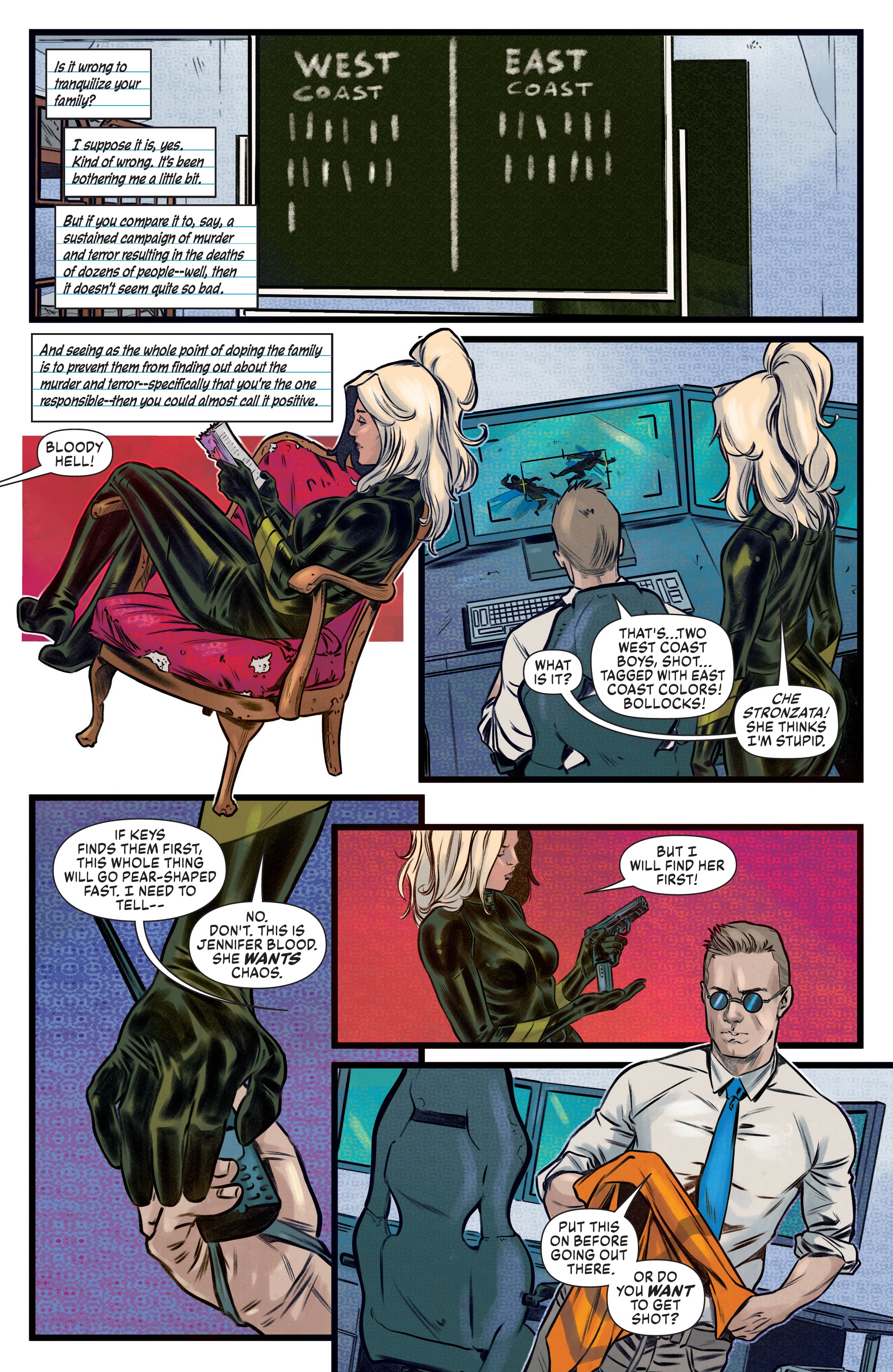 Read online Jennifer Blood (2021) comic -  Issue #3 - 18
