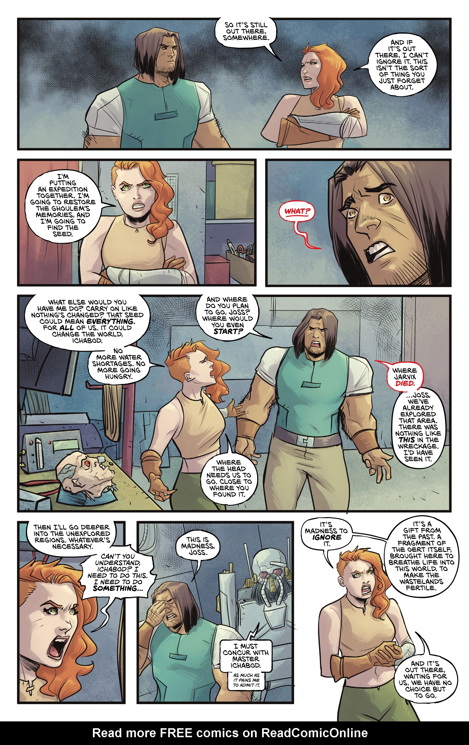 Read online Engine Ward comic -  Issue #3 - 5