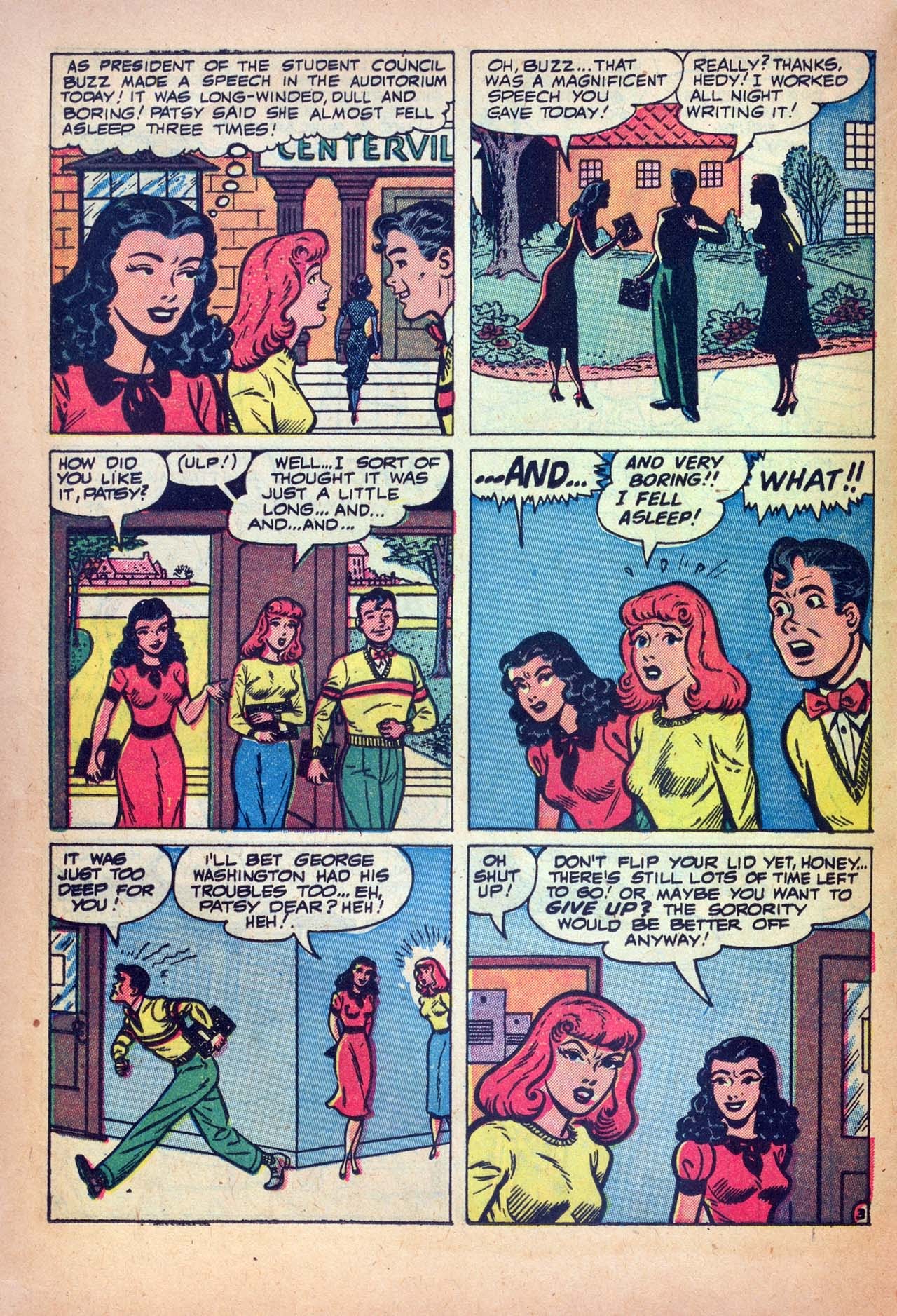 Read online Patsy and Hedy comic -  Issue #1 - 18