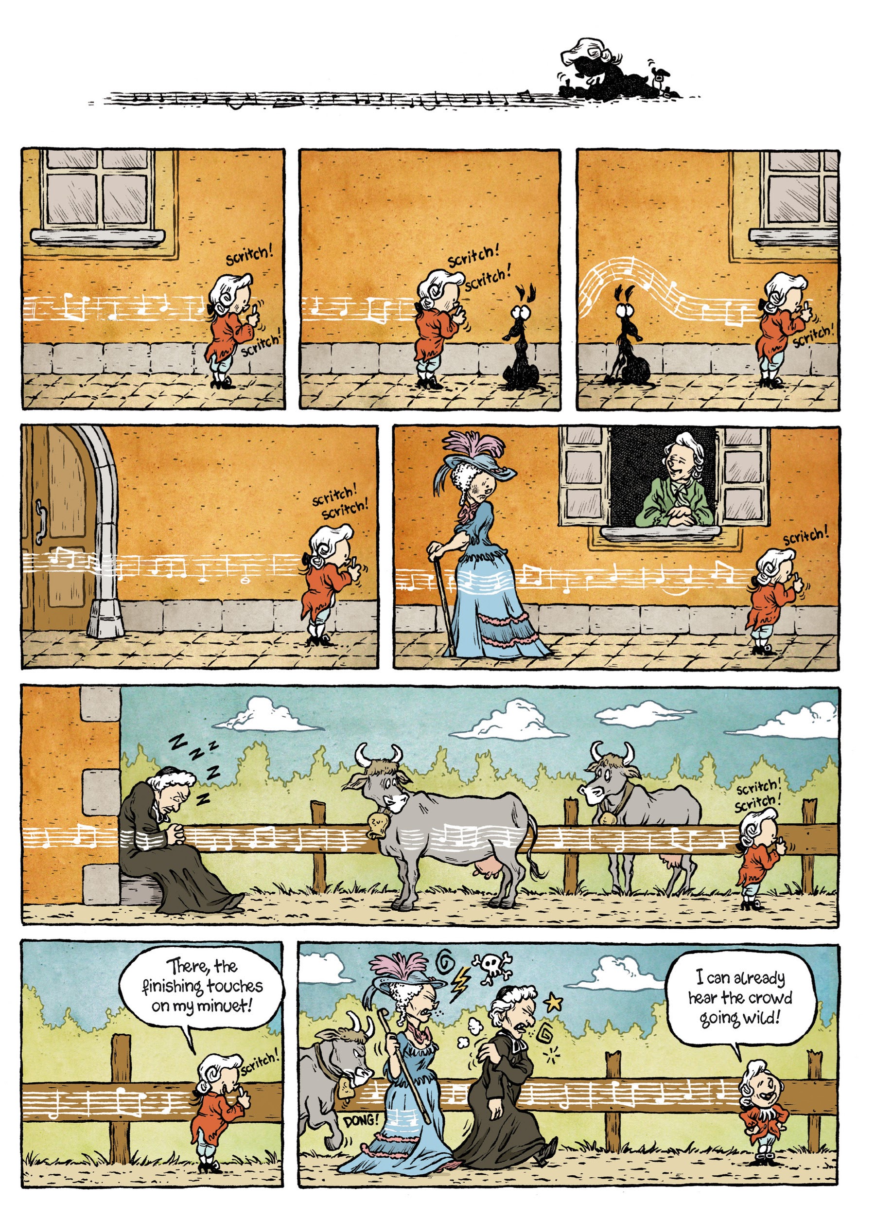 Read online Young Mozart comic -  Issue # TPB - 5