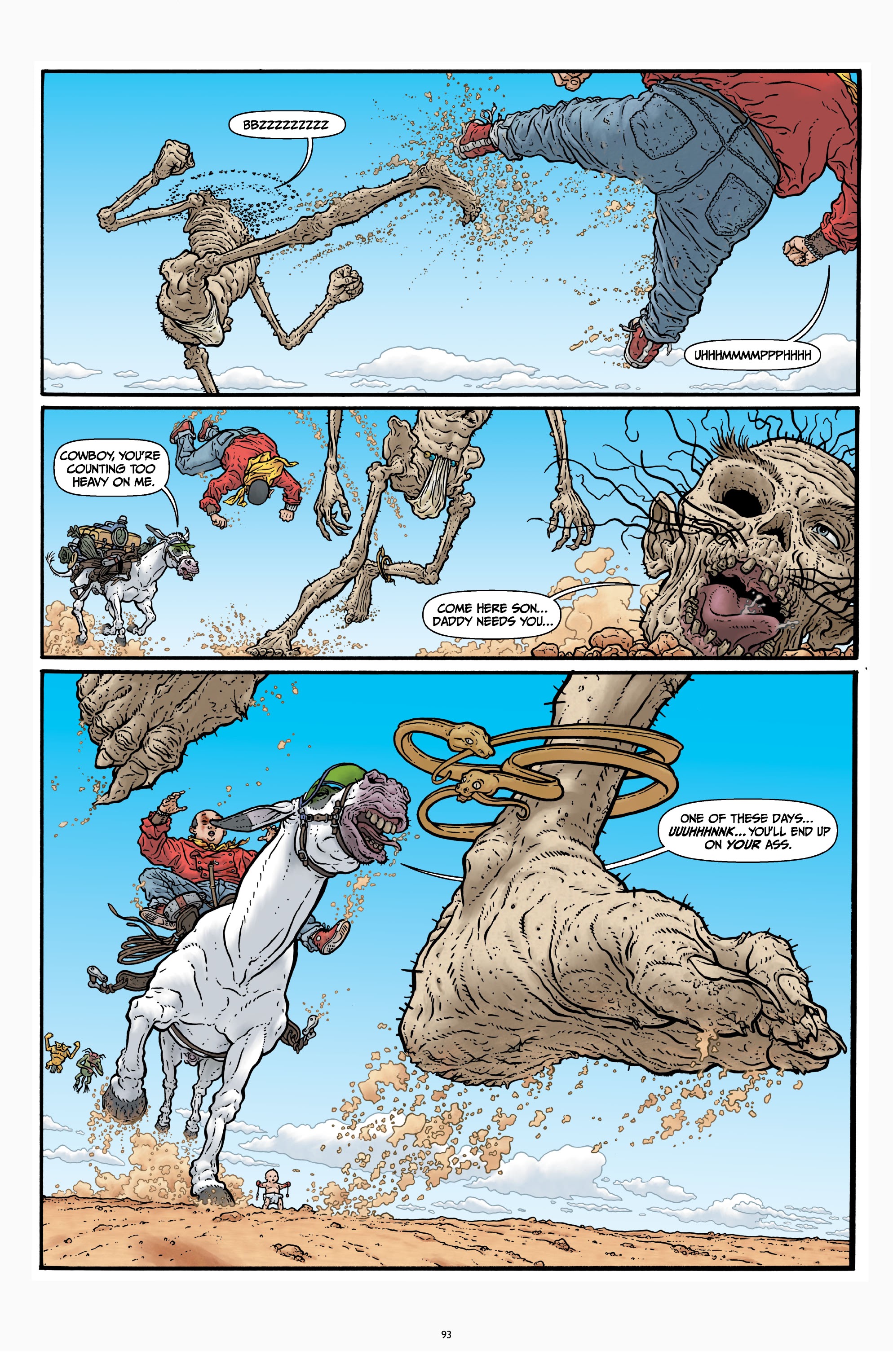 Read online Shaolin Cowboy comic -  Issue # _Start Trek (Part 1) - 72