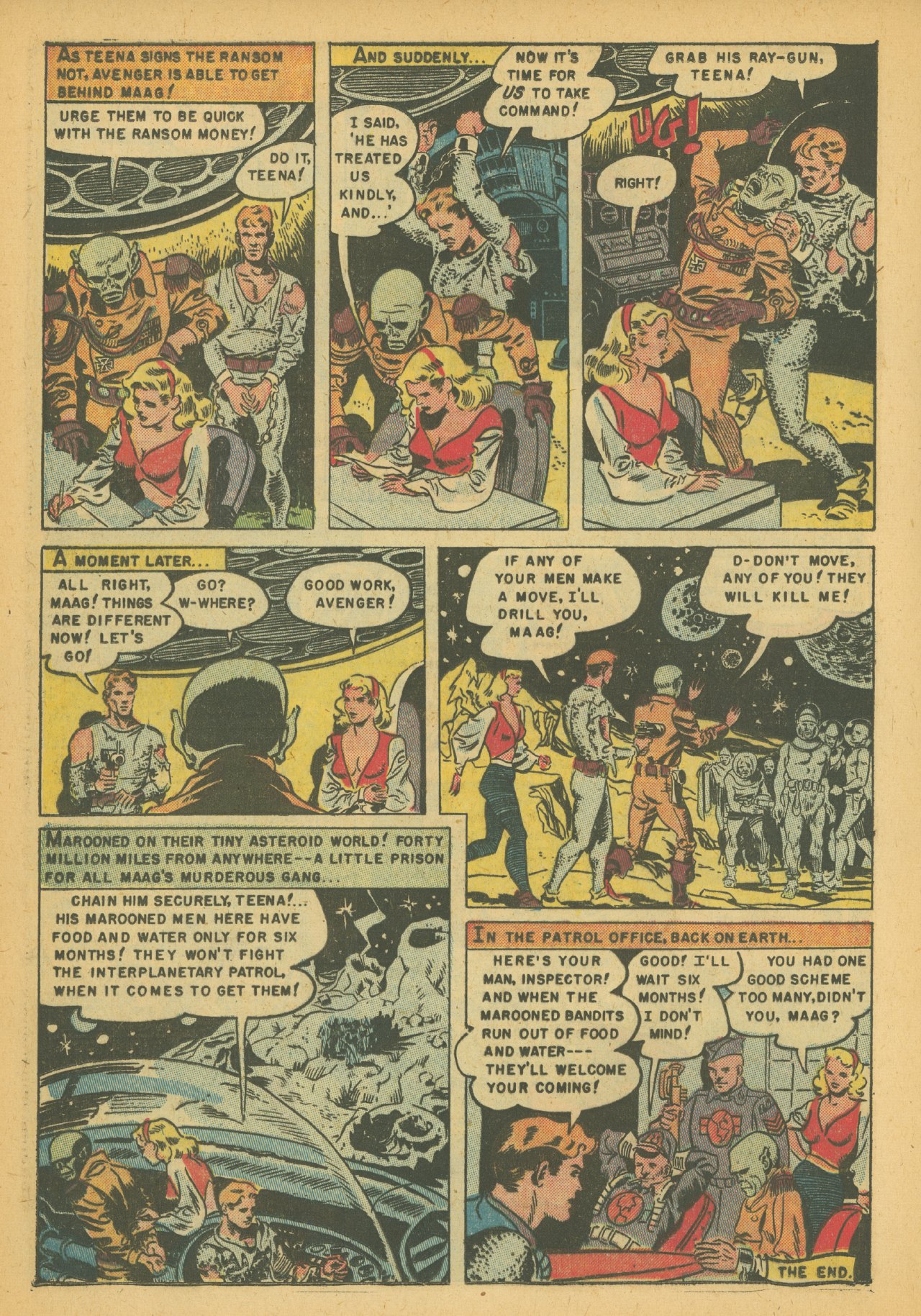 Read online Space Detective comic -  Issue #1 - 24