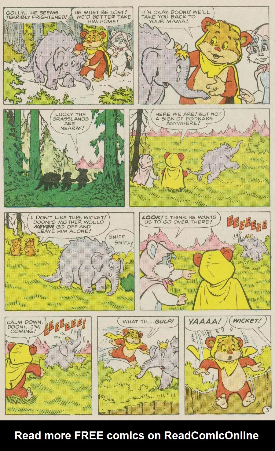 Read online Ewoks (1987) comic -  Issue #5 - 5