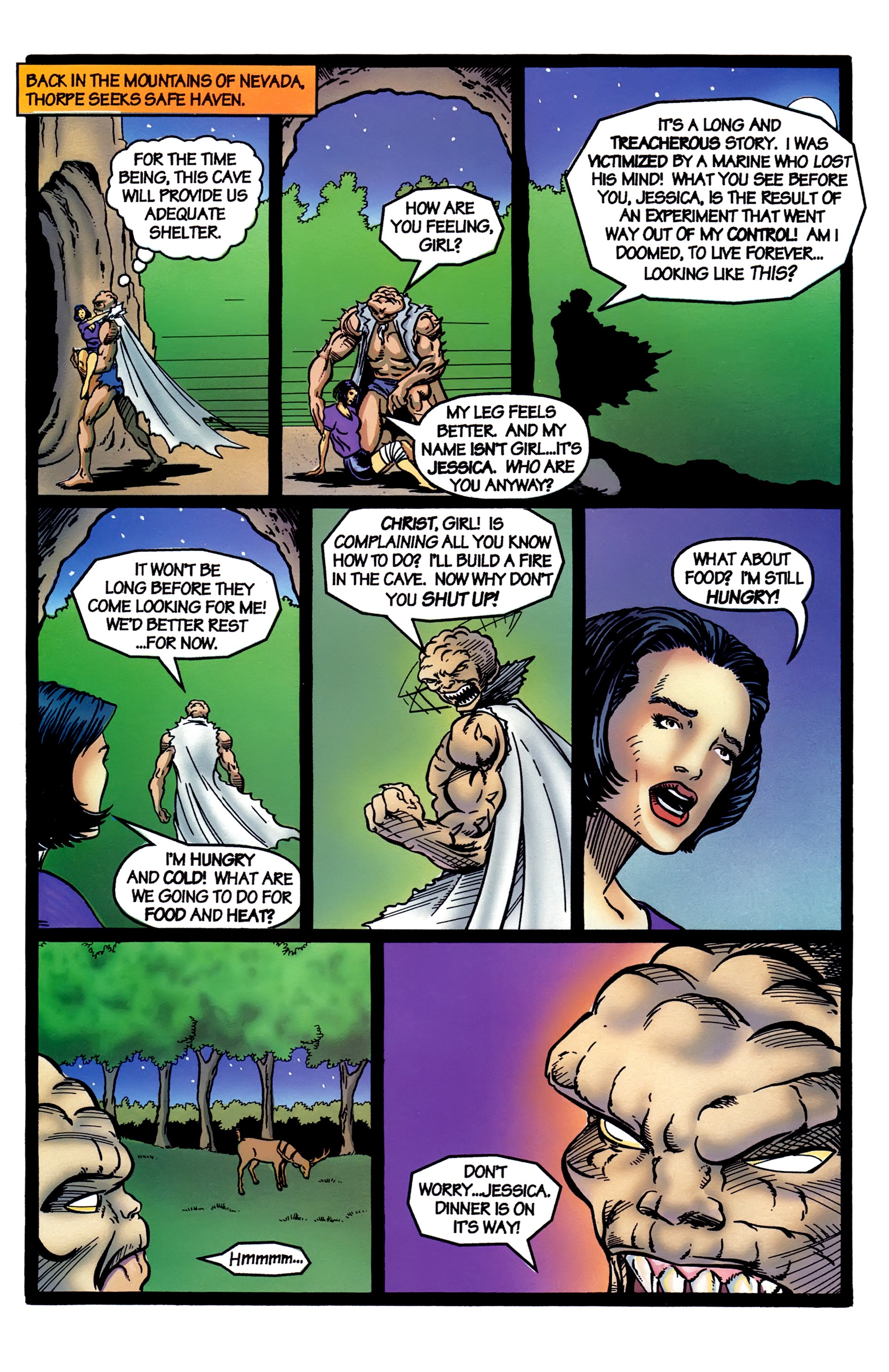 Read online Bloodfire comic -  Issue #10 - 19