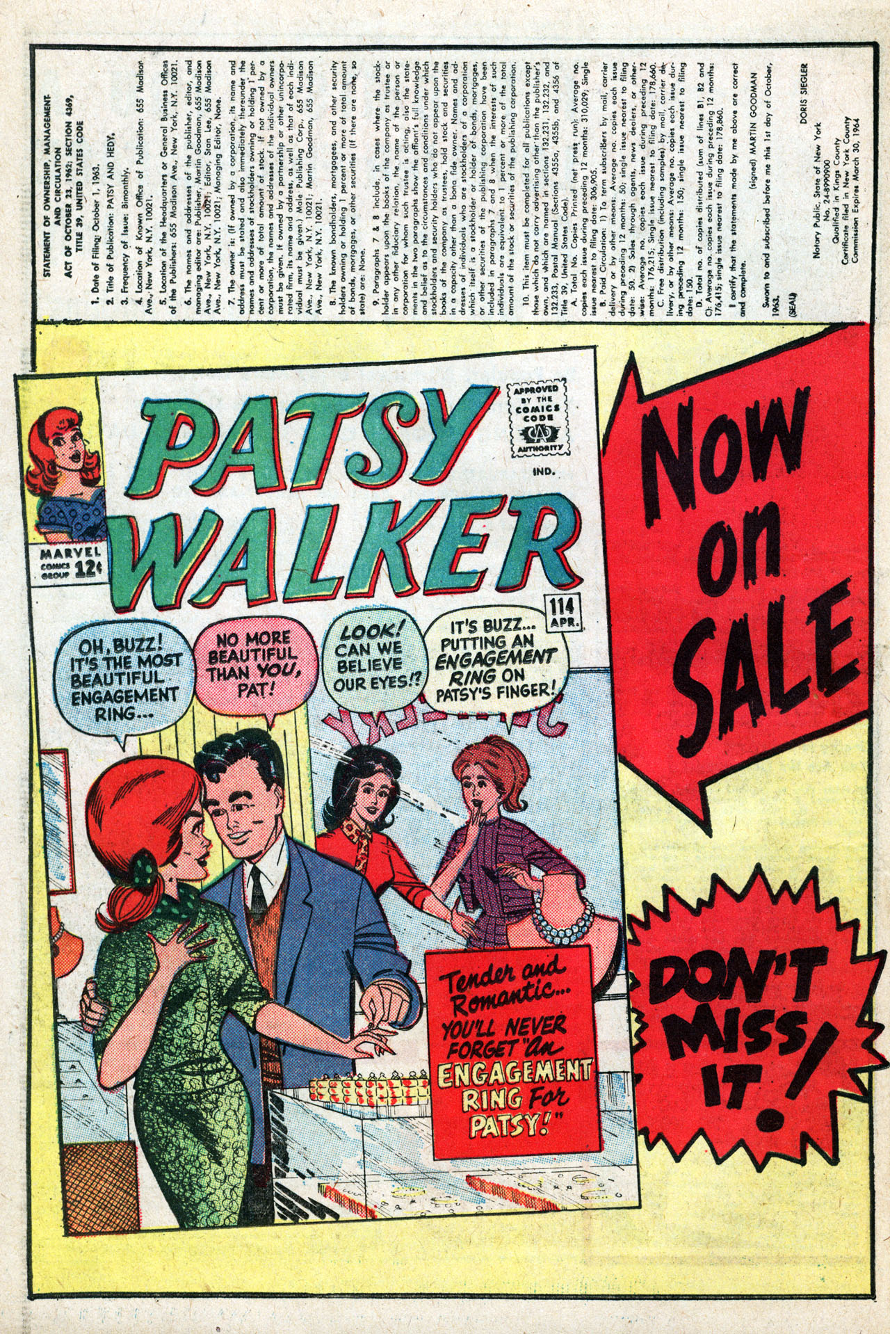 Read online Patsy and Hedy comic -  Issue #94 - 26