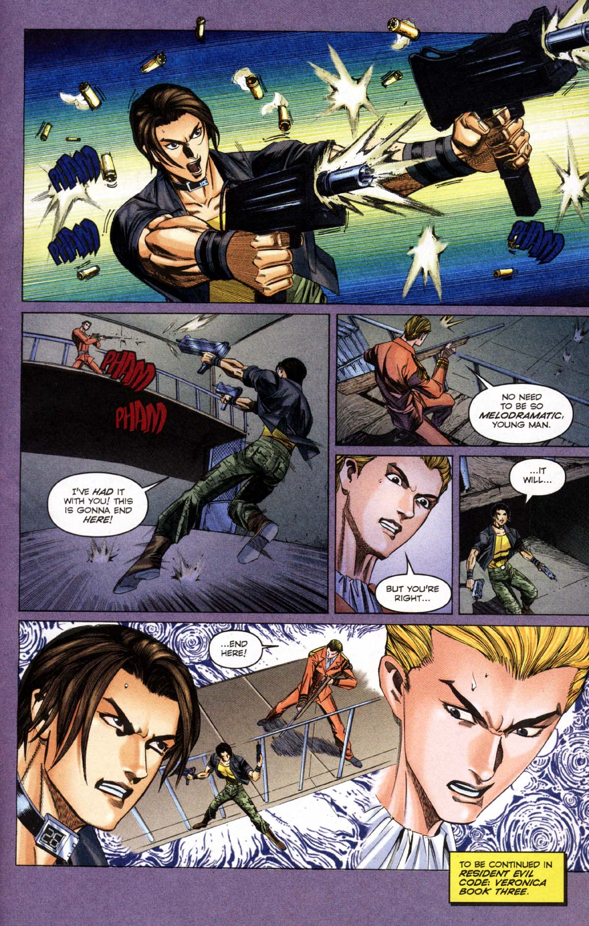 Read online Resident Evil Code: Veronica comic -  Issue #2 - 150