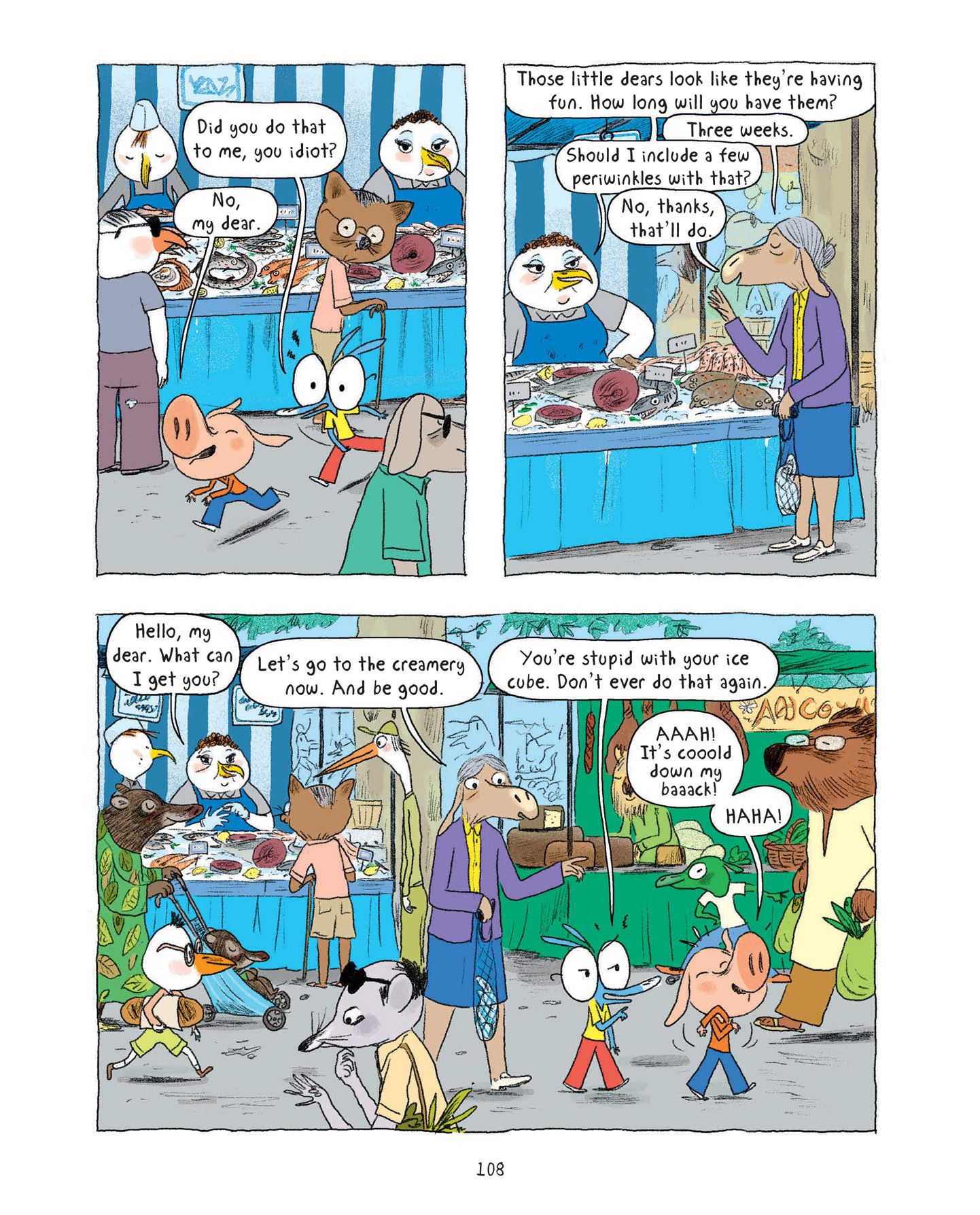 Read online Ariol comic -  Issue # TPB 5 - 110