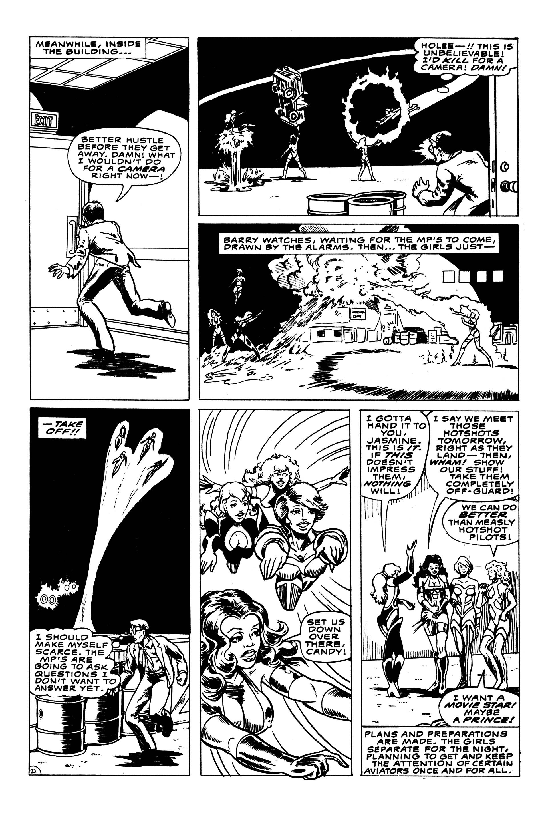 Read online Sultry Teenage Super Foxes comic -  Issue #1 - 27