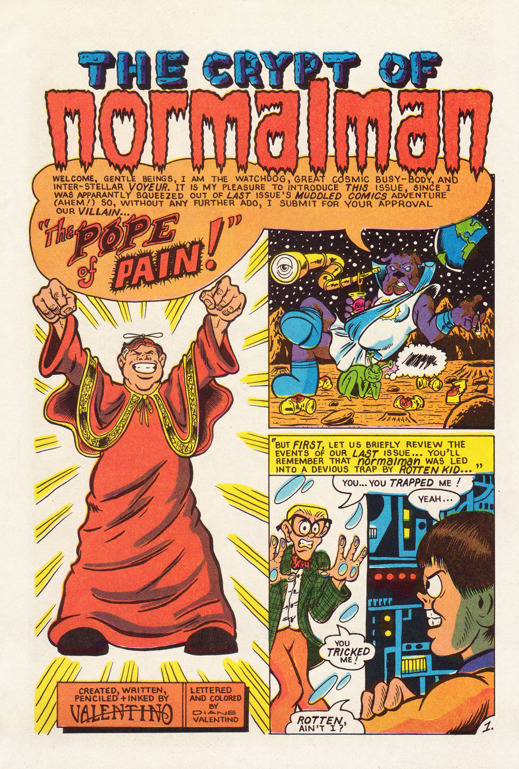 Read online Normalman comic -  Issue #3 - 3