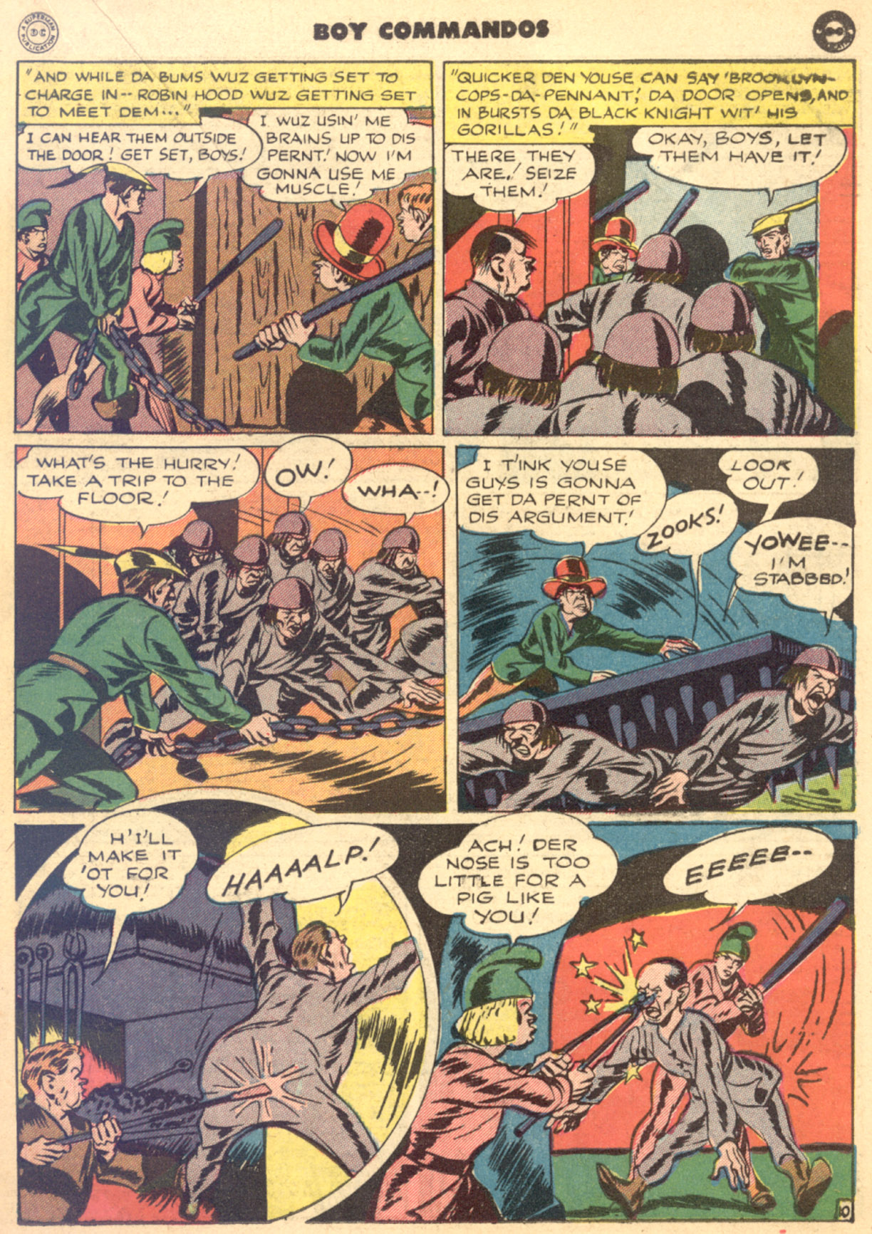 Read online Boy Commandos comic -  Issue #9 - 27