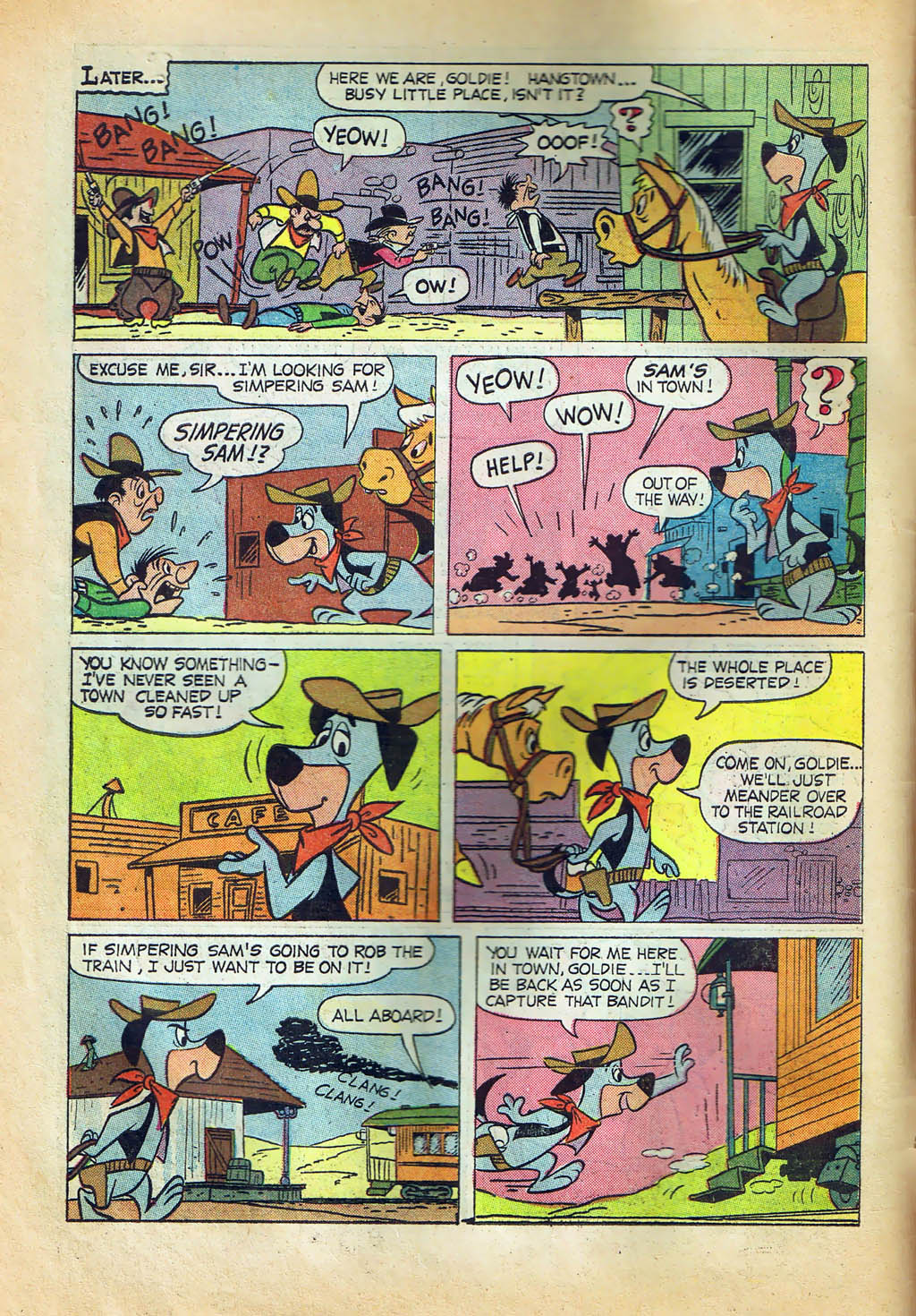 Read online Huckleberry Hound (1960) comic -  Issue #30 - 6