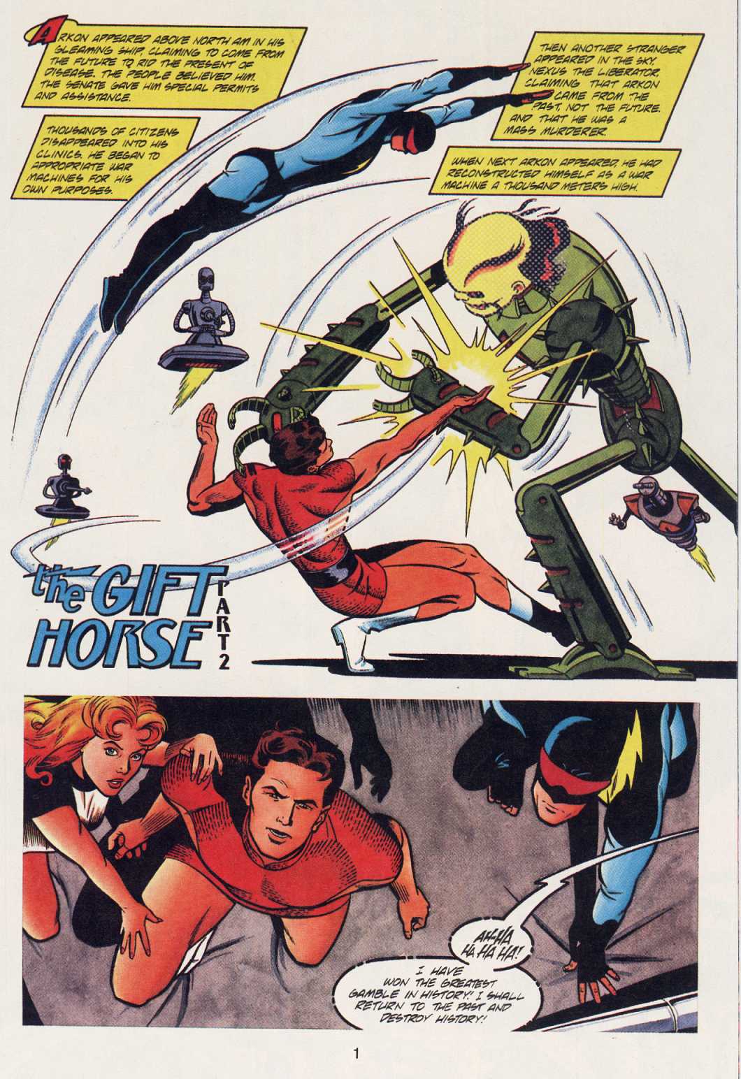 Read online Magnus Robot Fighter / Nexus comic -  Issue #2 - 3