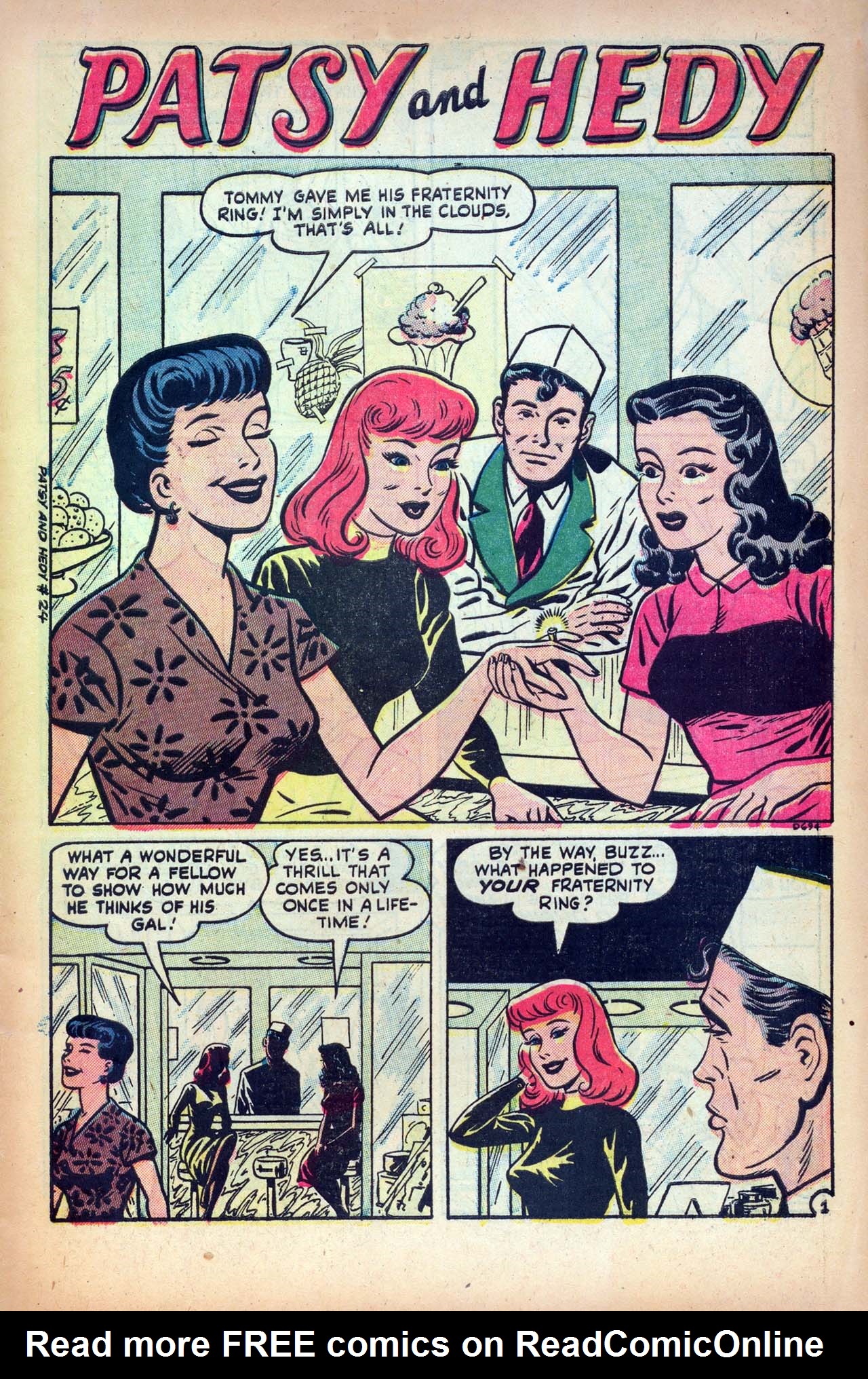 Read online Patsy and Hedy comic -  Issue #24 - 3