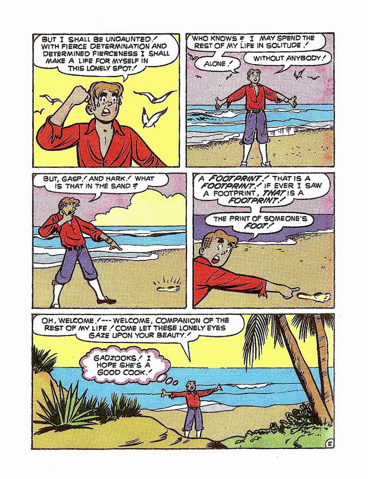 Read online Archie's Double Digest Magazine comic -  Issue #52 - 176