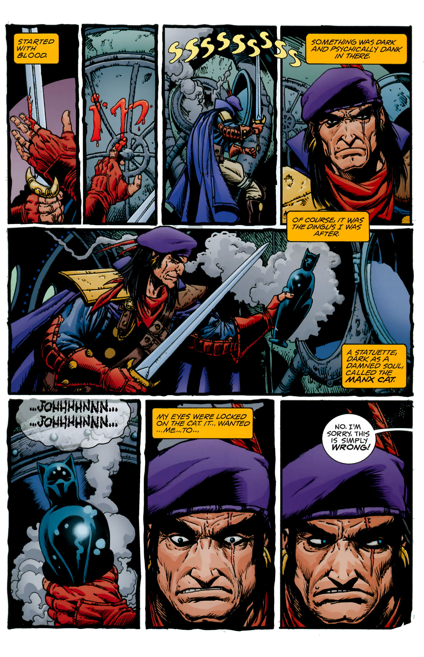 Read online GrimJack: The Manx Cat comic -  Issue #1 - 6