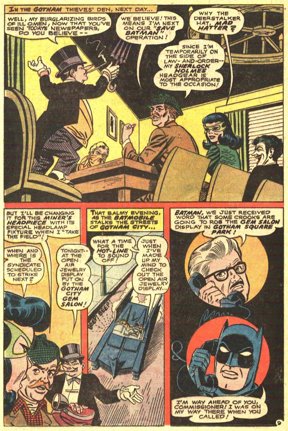 Read online Batman (1940) comic -  Issue #201 - 10