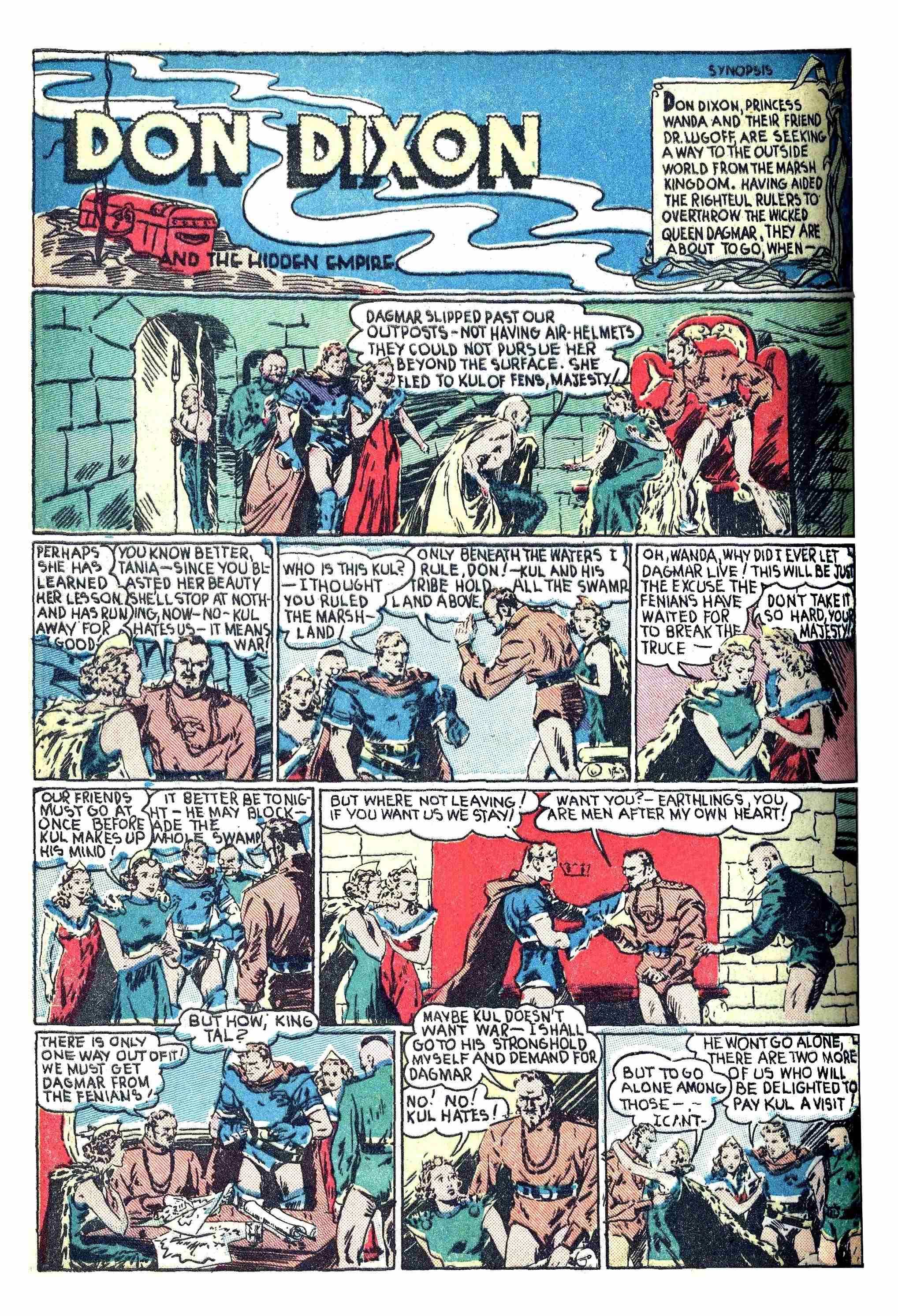 Read online Amazing Mystery Funnies comic -  Issue #16 - 24