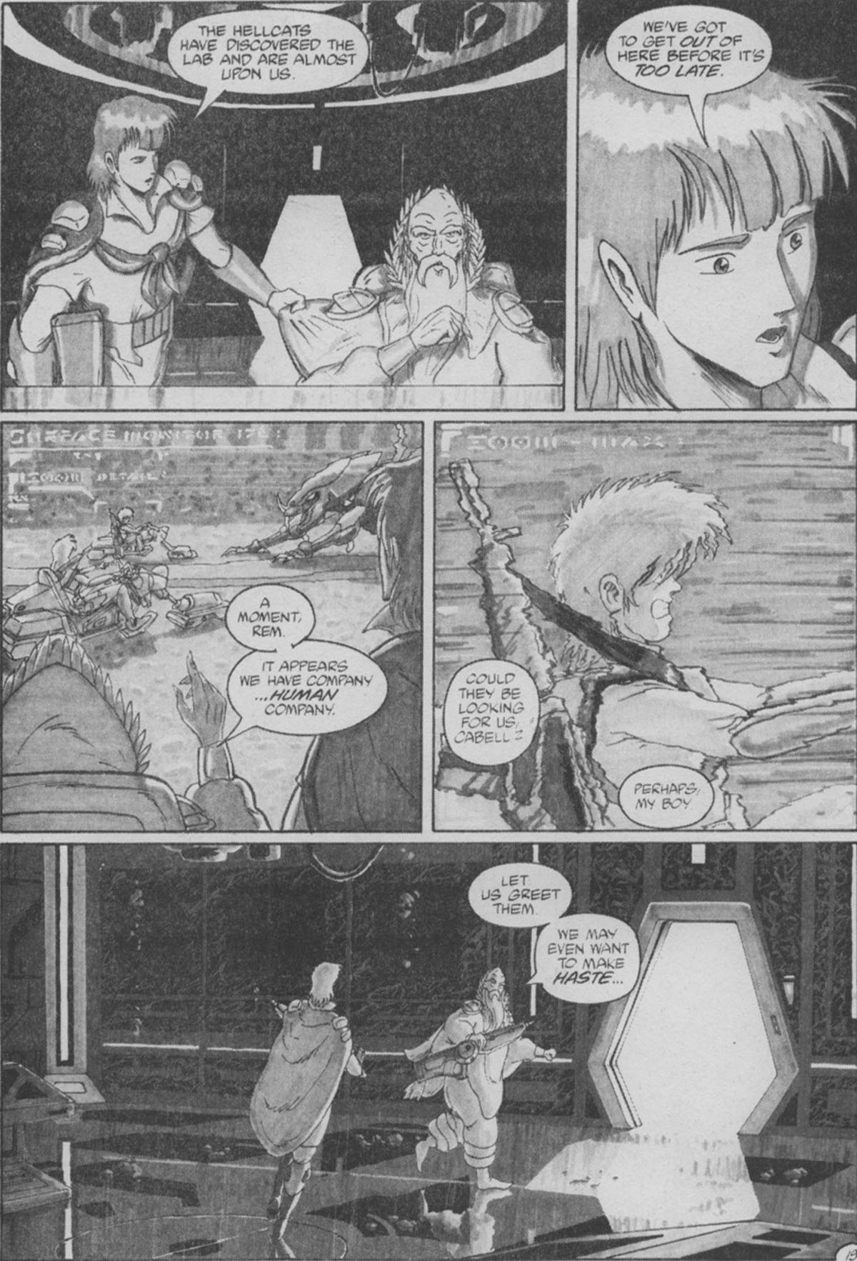 Read online Robotech II: The Sentinels - The Marriage of Rick Hunter and Lisa Hayes comic -  Issue # TPB 4 - 49