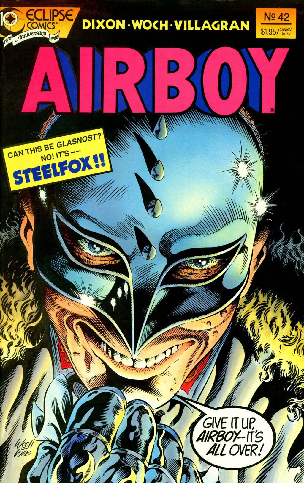 Read online Airboy (1986) comic -  Issue #42 - 1