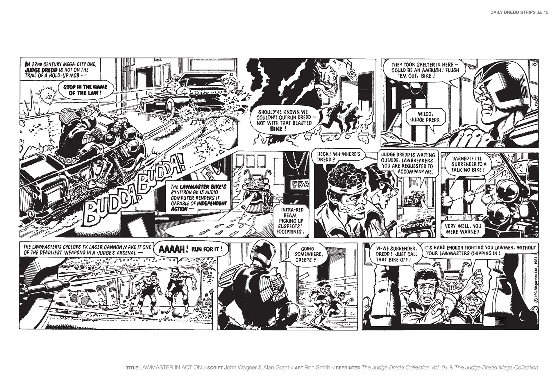 Read online Judge Dredd: The Daily Dredds comic -  Issue # TPB 1 - 18