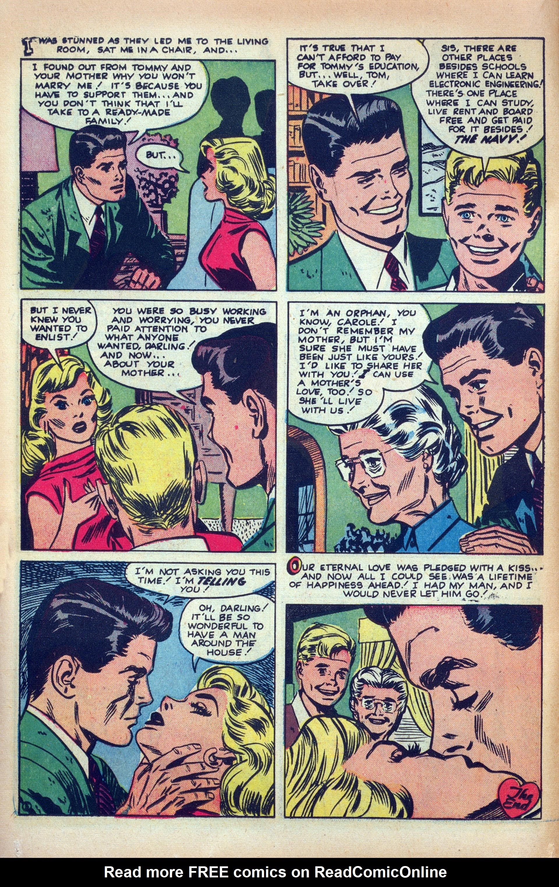 Read online Love Romances comic -  Issue #70 - 14