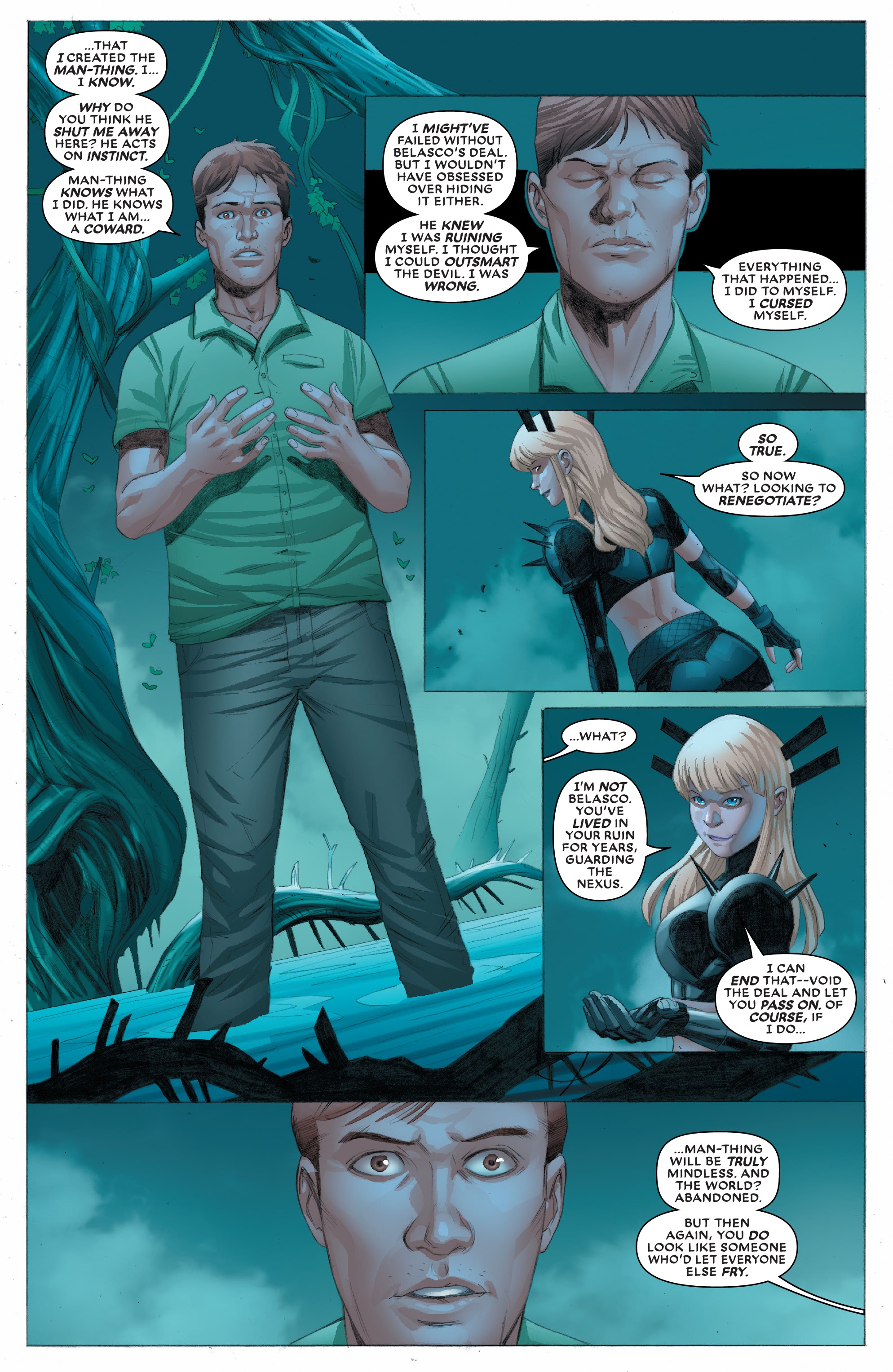 Read online Curse Of The Man-Thing comic -  Issue # _TPB - 81