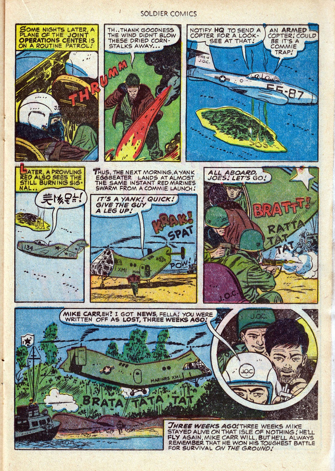 Read online Soldier Comics comic -  Issue #8 - 17