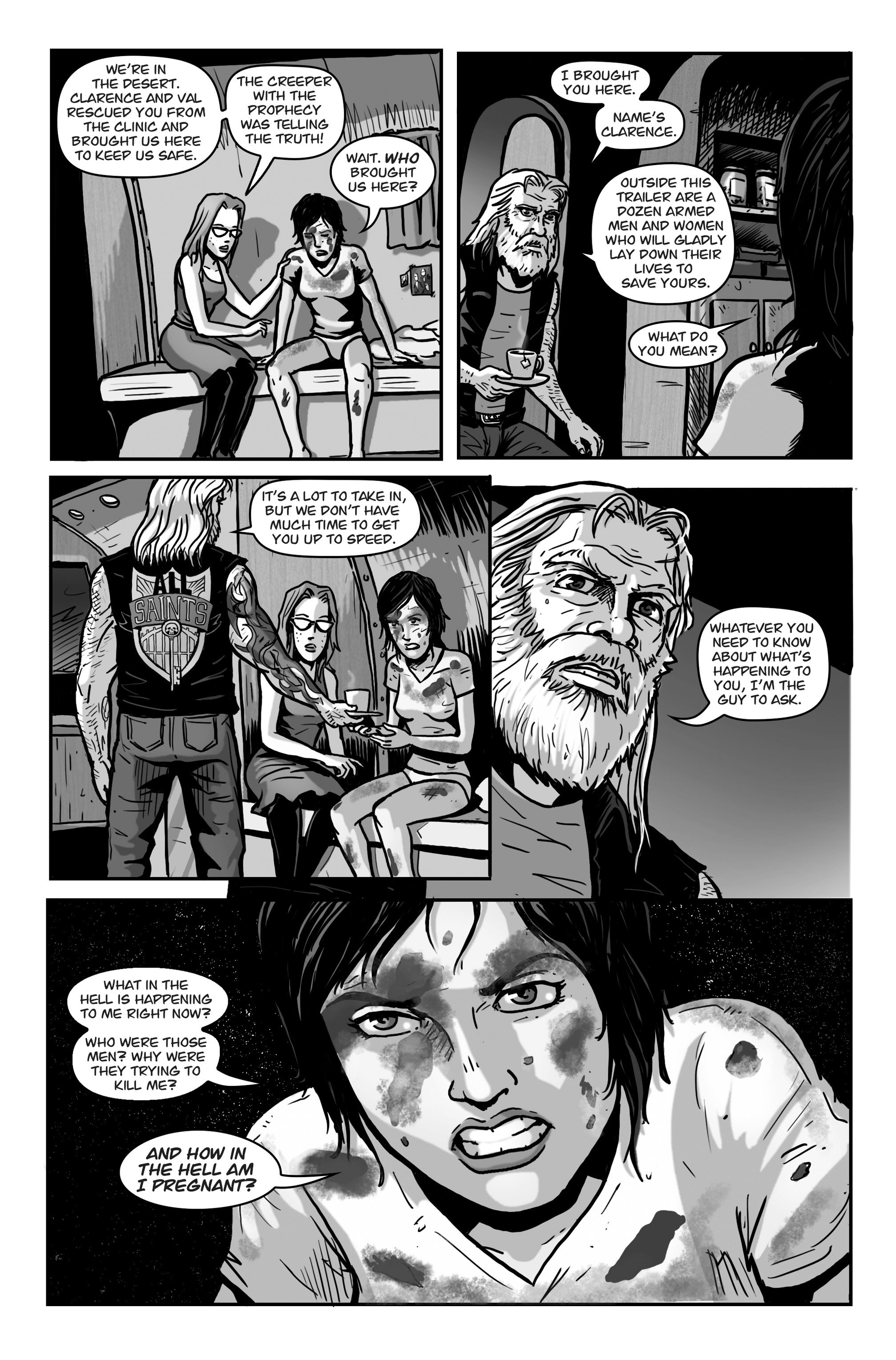 Read online The God Child comic -  Issue #2 - 19