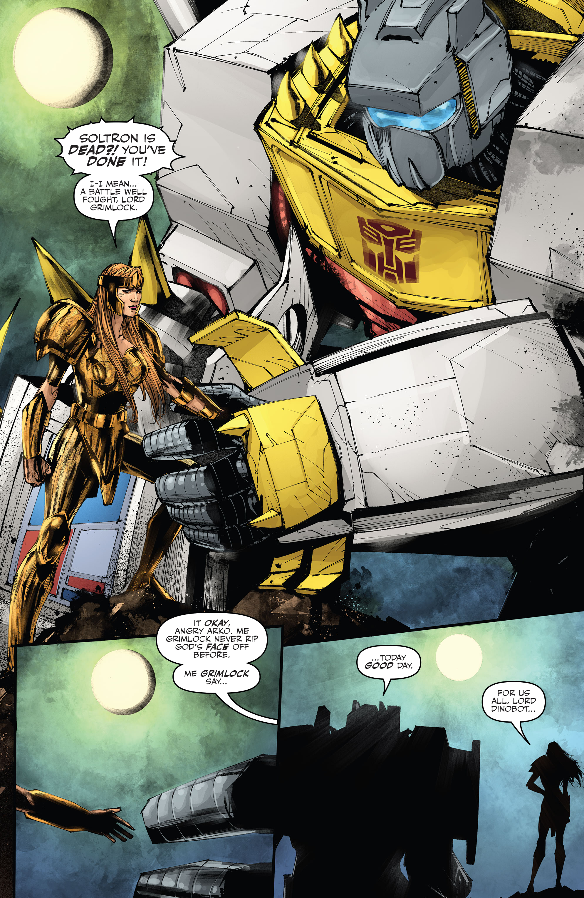 Read online Transformers: King Grimlock comic -  Issue #5 - 17