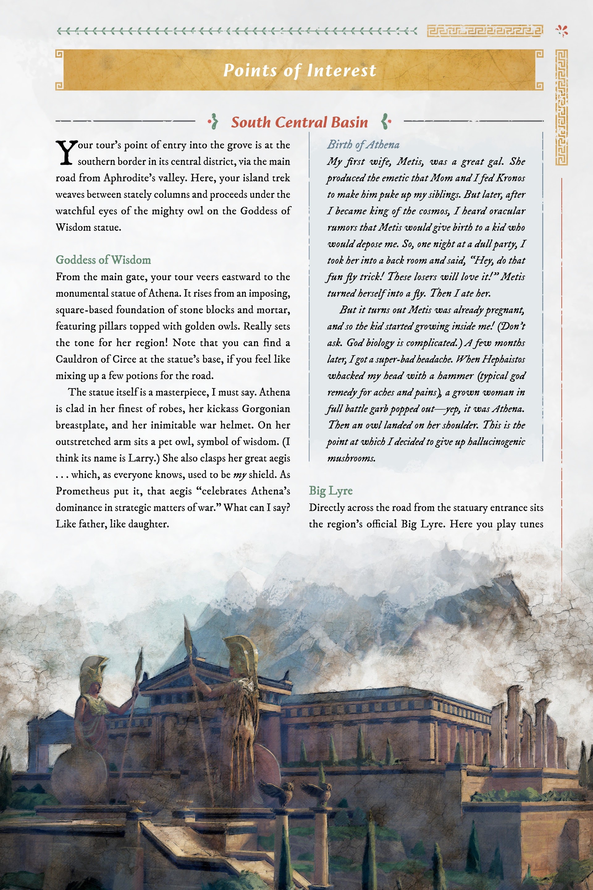 Read online Immortals Fenyx Rising: A Traveler's Guide to the Golden Isle comic -  Issue # TPB - 57