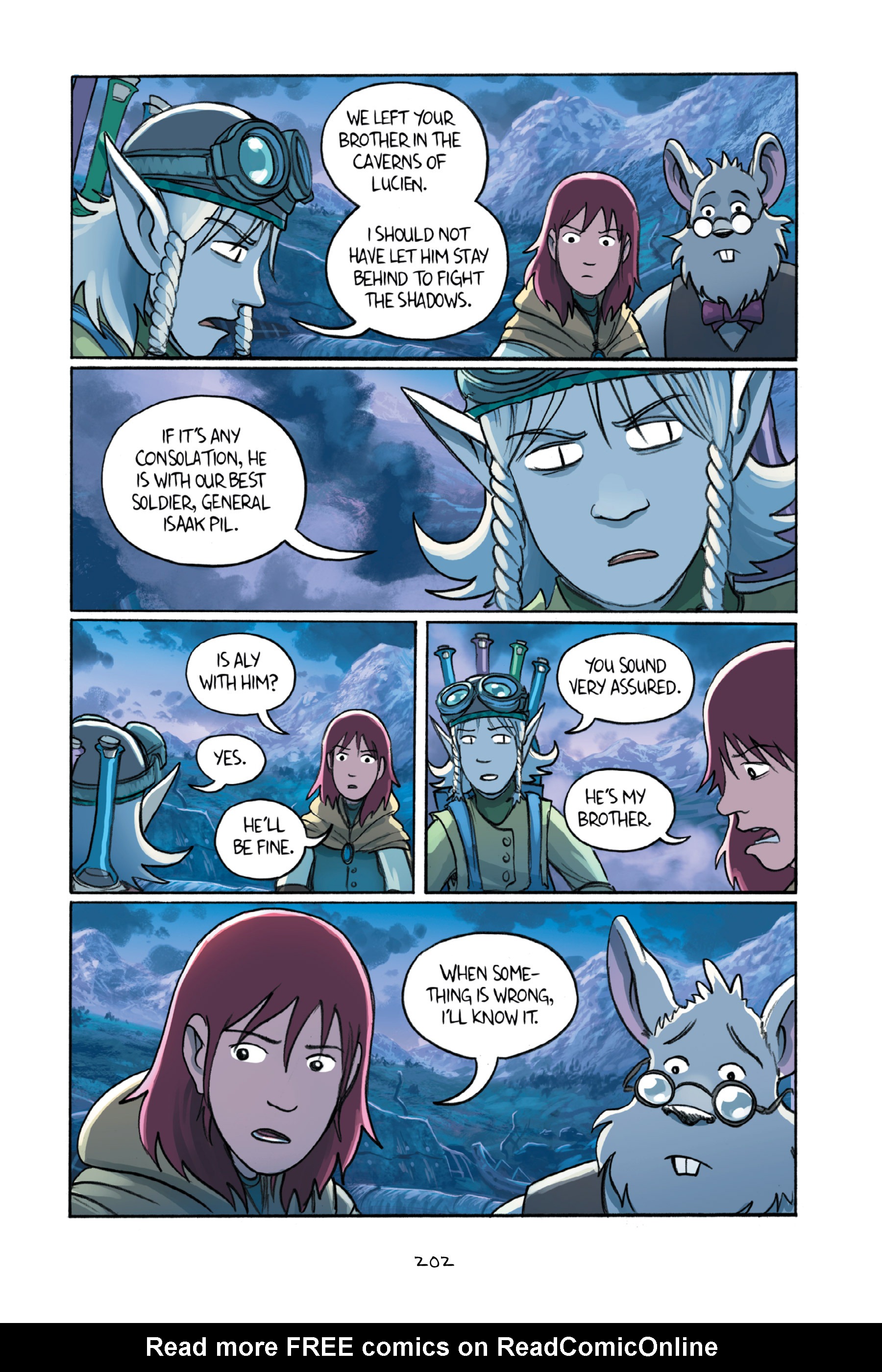 Read online Amulet comic -  Issue #6 - 202