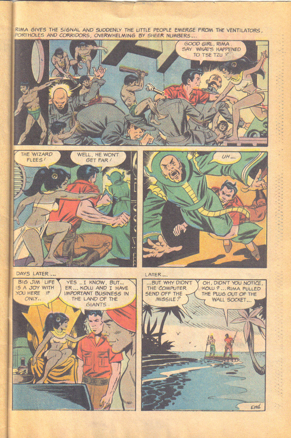 Read online Jungle Jim (1969) comic -  Issue #22 - 34