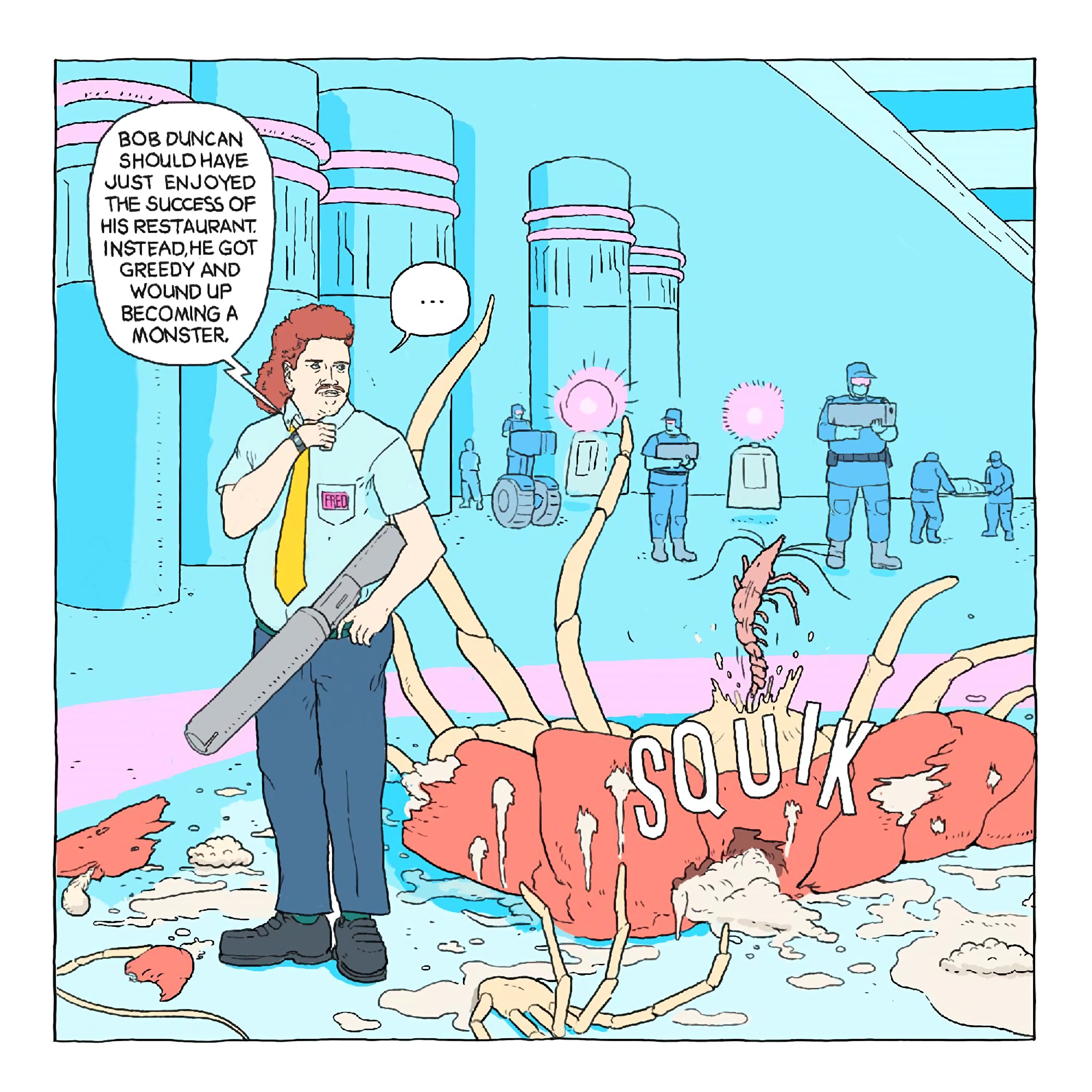 Read online Mullet Cop: License to Krill comic -  Issue # Full - 29