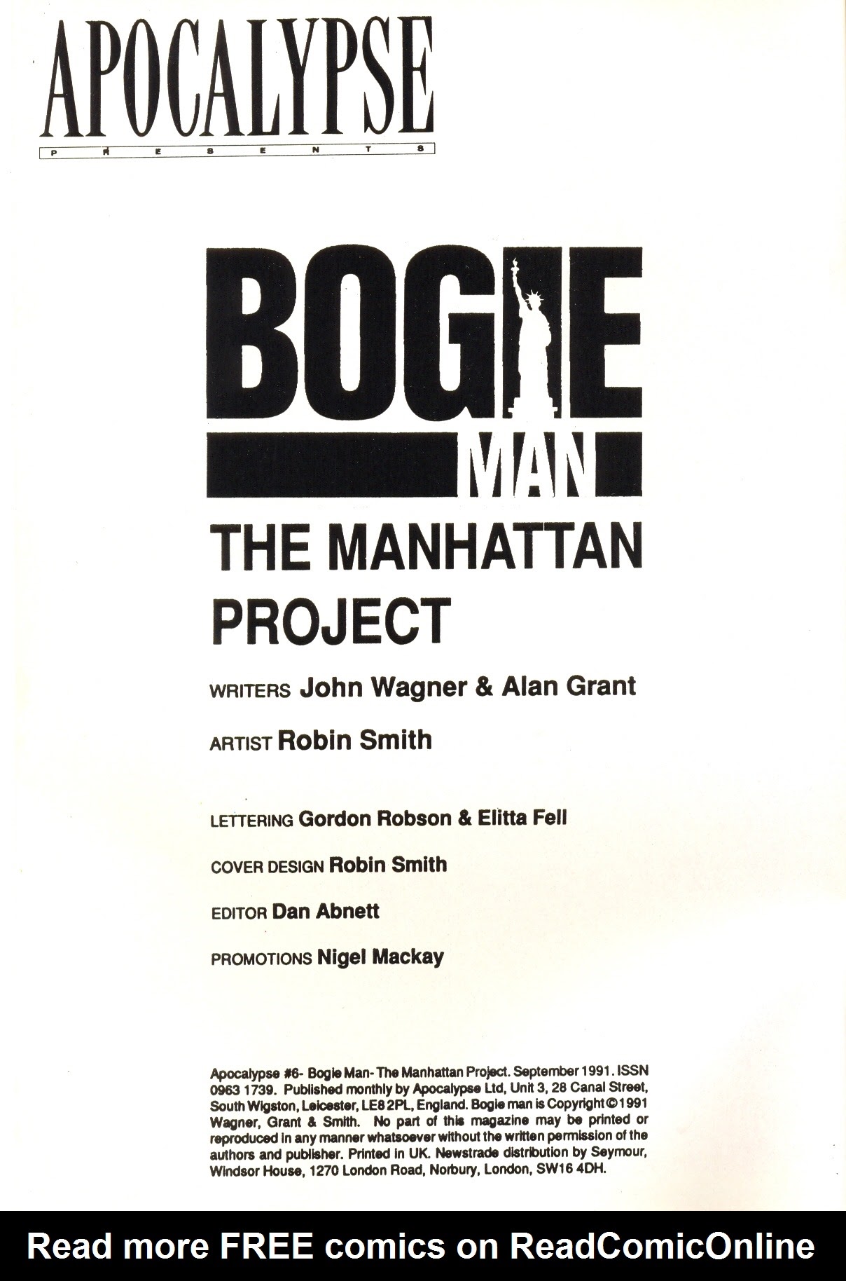 Read online Apocalypse comic -  Issue #6 - 2