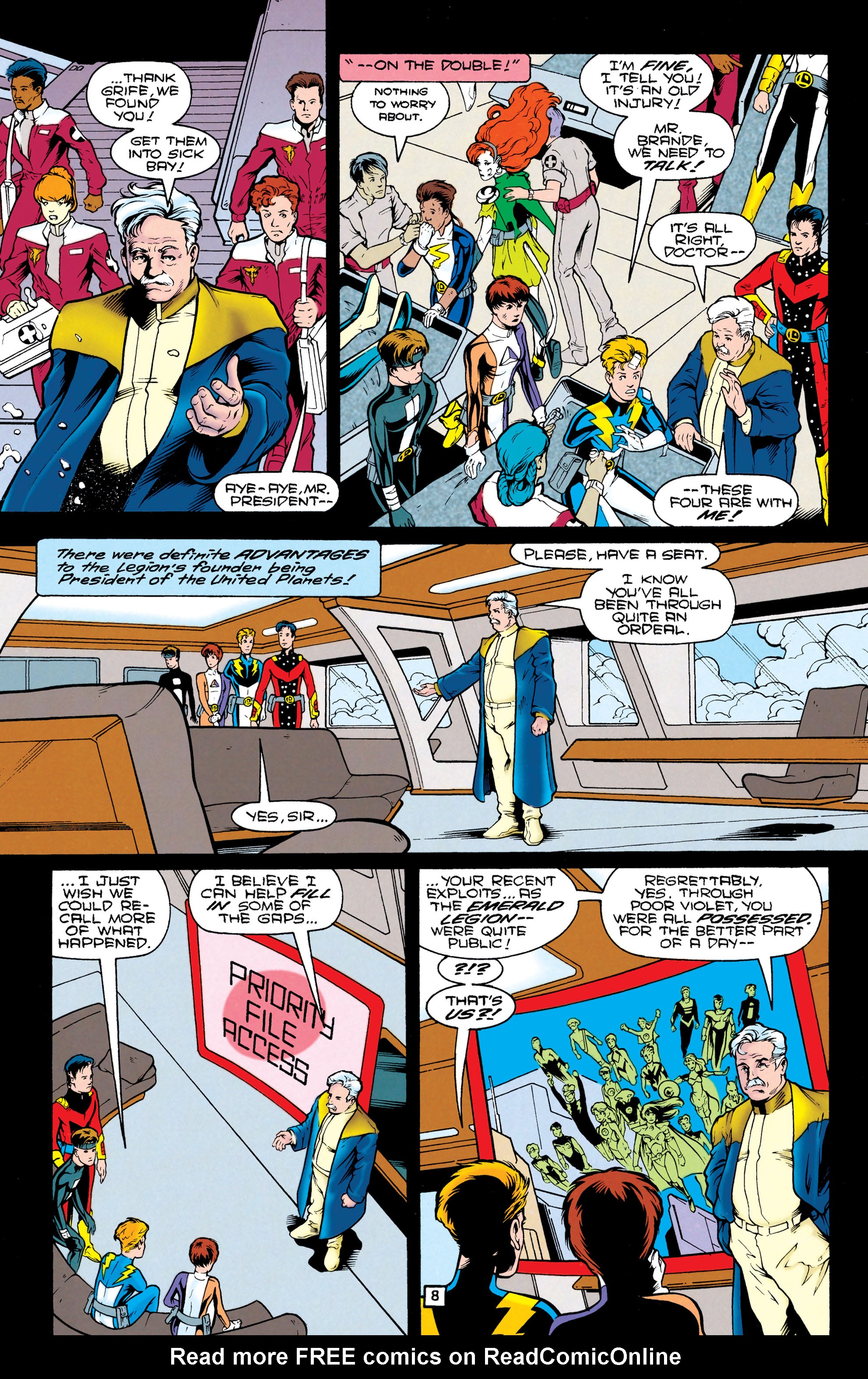 Read online Legionnaires comic -  Issue #41 - 9