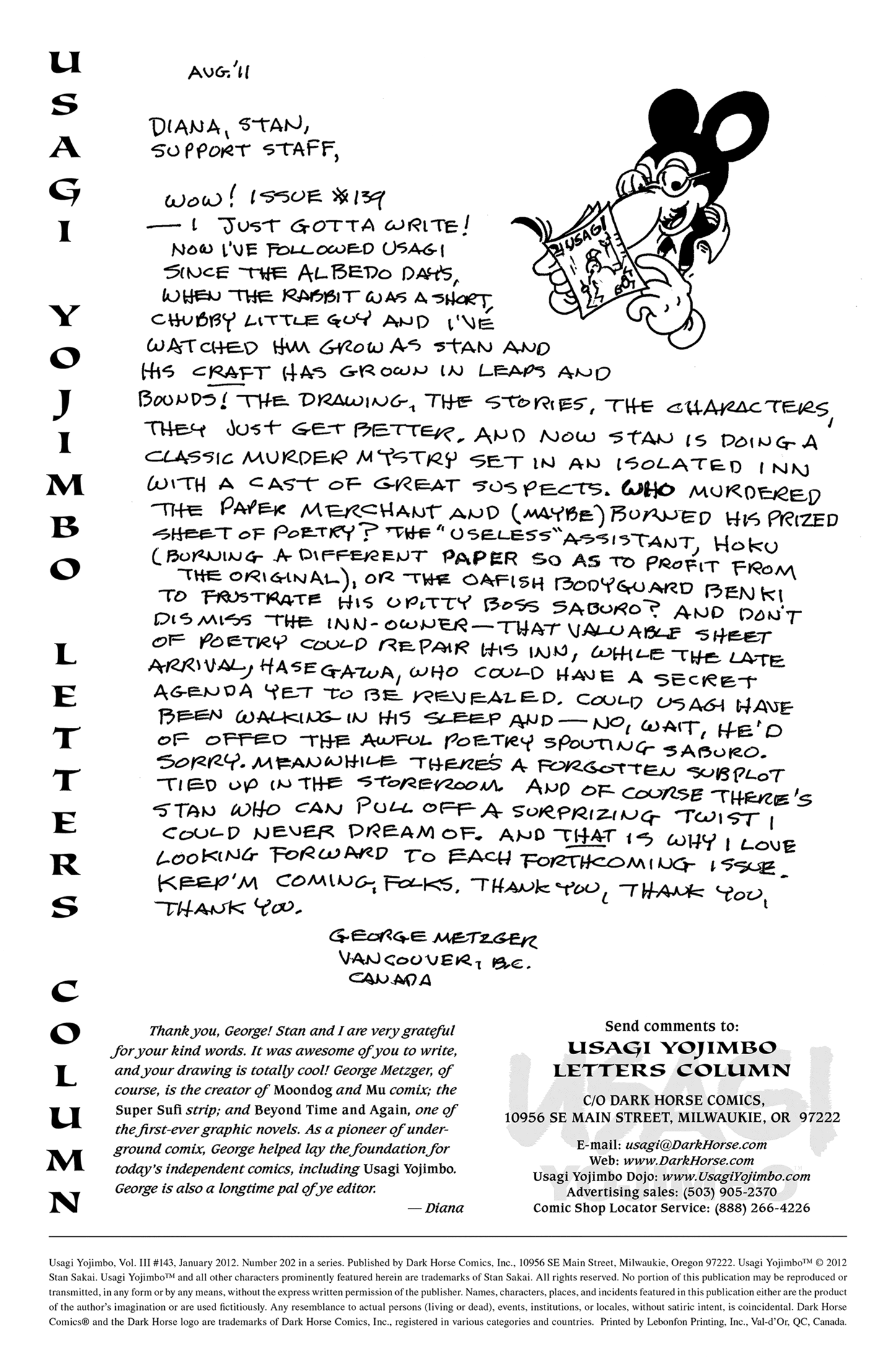 Read online Usagi Yojimbo (1996) comic -  Issue #143 - 27