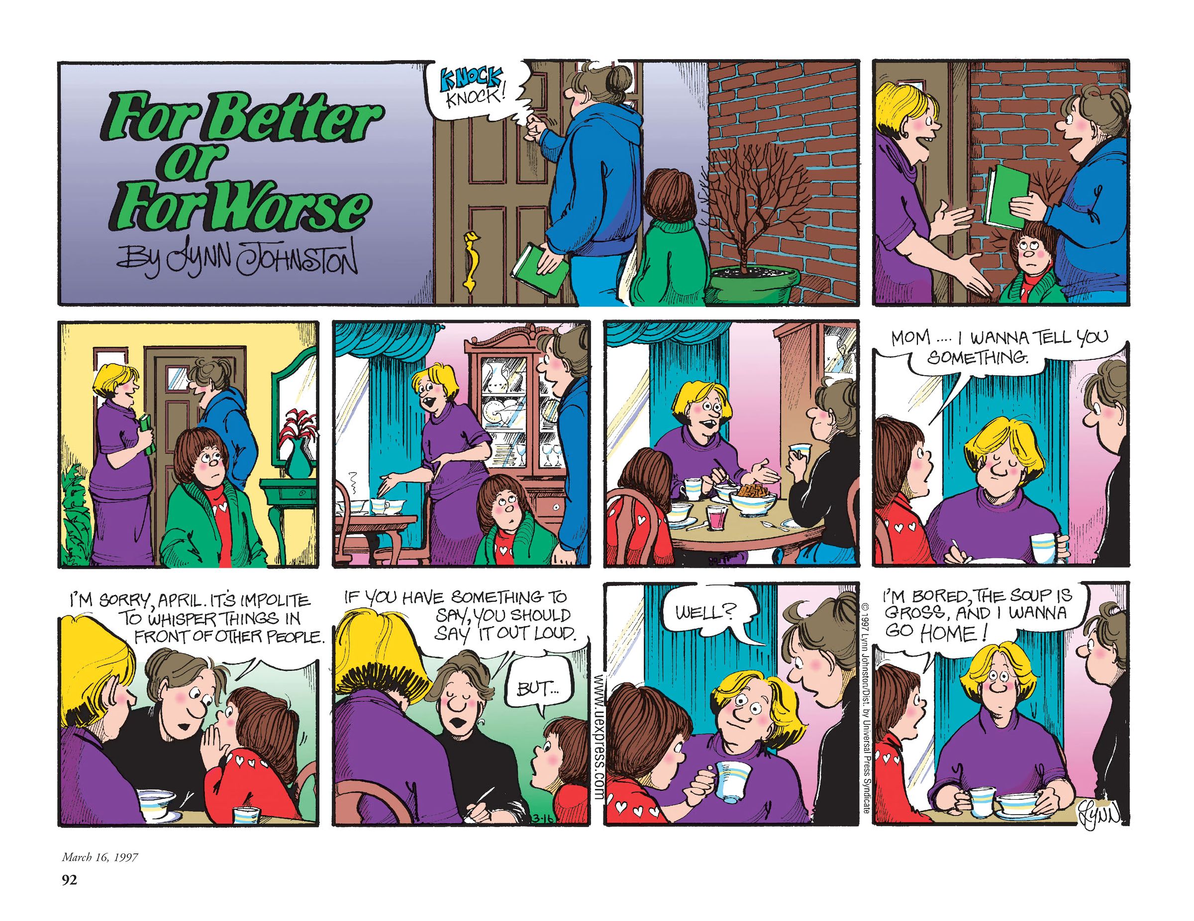Read online For Better Or For Worse: The Complete Library comic -  Issue # TPB 6 (Part 1) - 93