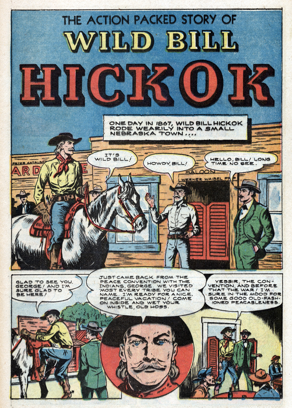 Read online Cowboy Western Comics (1948) comic -  Issue #20 - 32